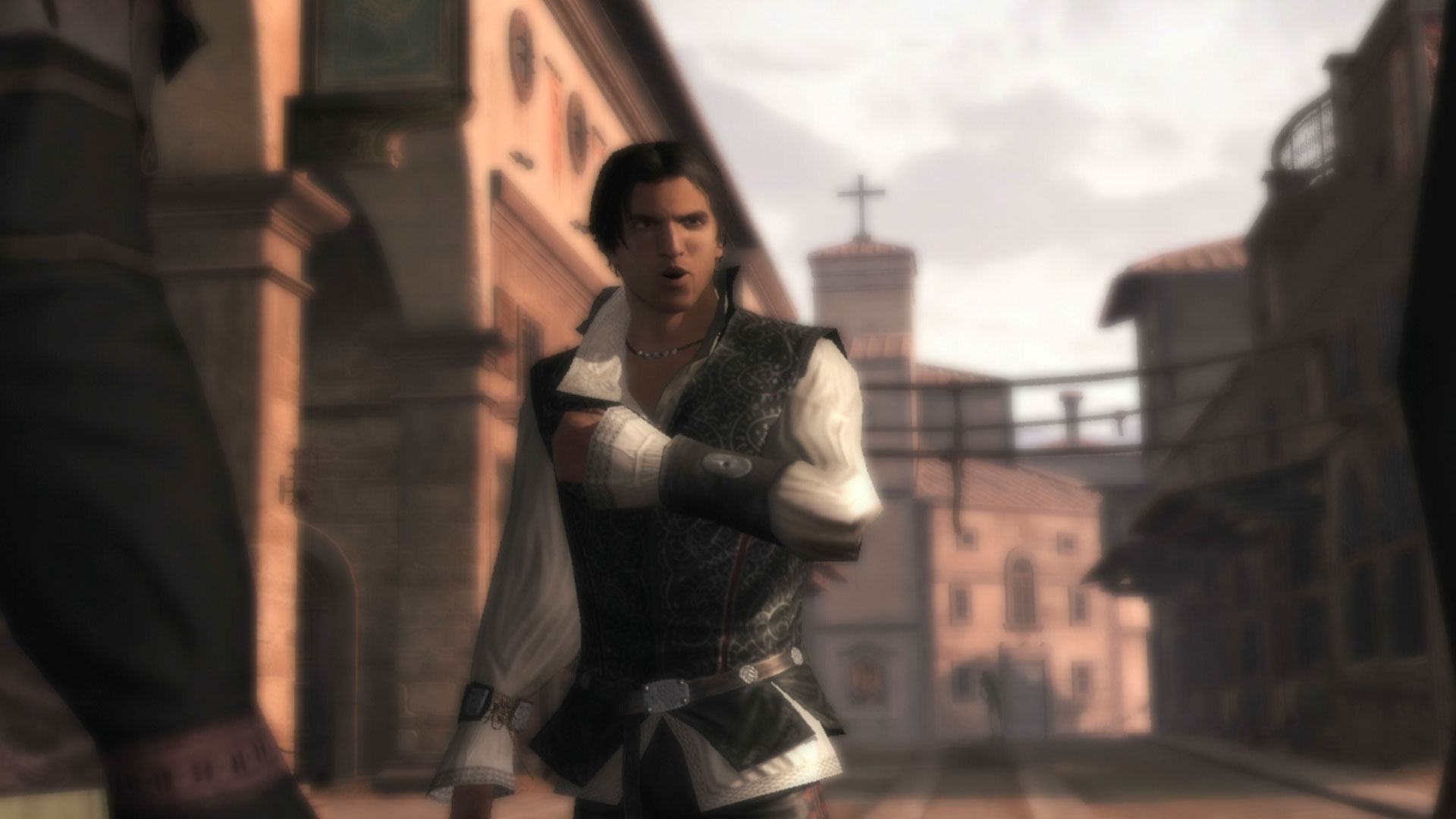 Assassin's Creed II PS3 ezio cutscene screenshot