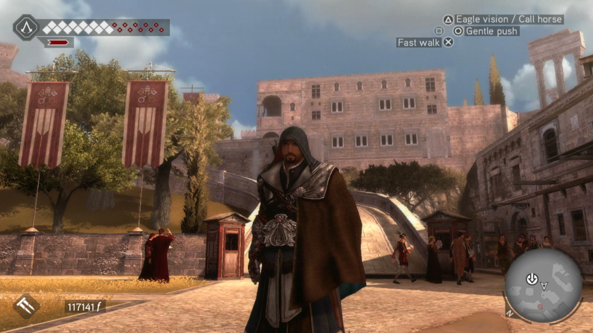 Assassin's Creed Brotherhood PS3 city ezio