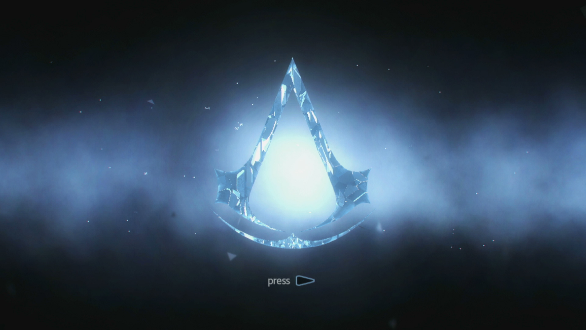 Assassins Creed Rogue PS3 title start screen