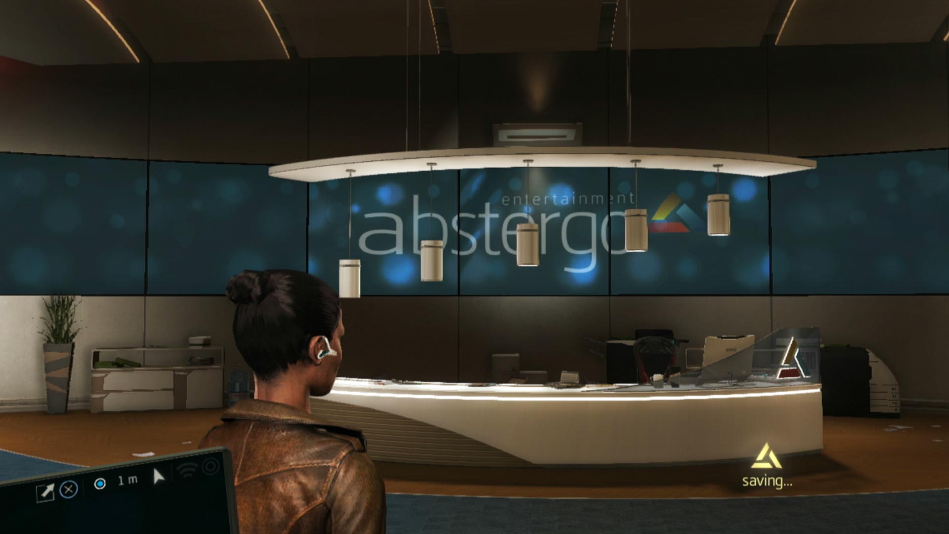 Assassins Creed Rogue PS3 abstergo entertainment front lobby