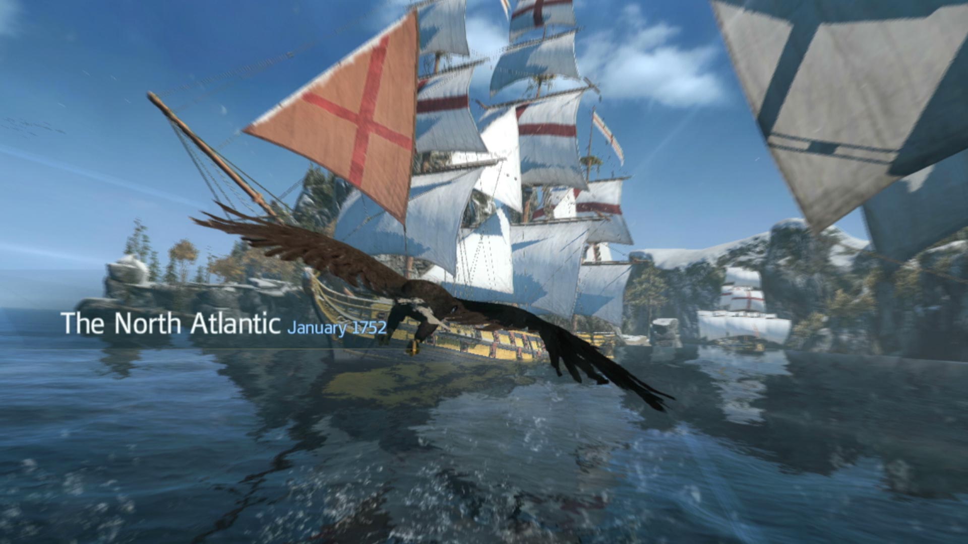 Assassins Creed Rogue PS3 the north atlantic january 1752