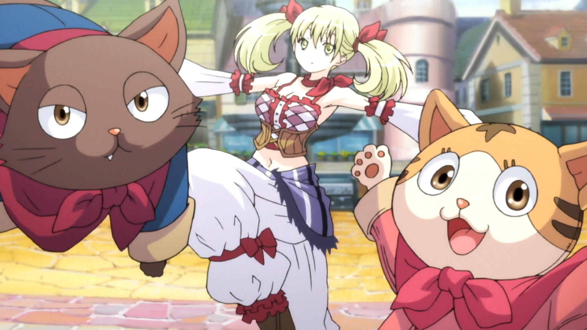 Atelier Rorona The Alchemist of Arland PS3 cats characters screenshot