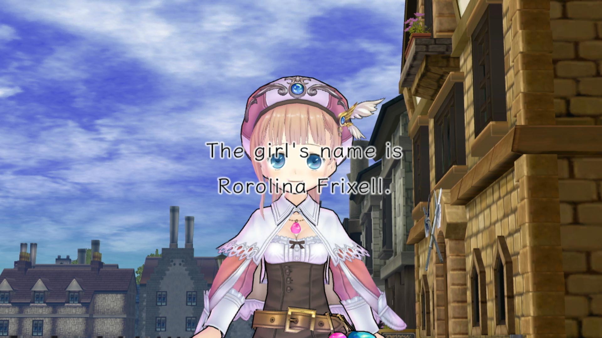 Atelier Rorona The Alchemist of Arland PS3 rorolina frixell girl