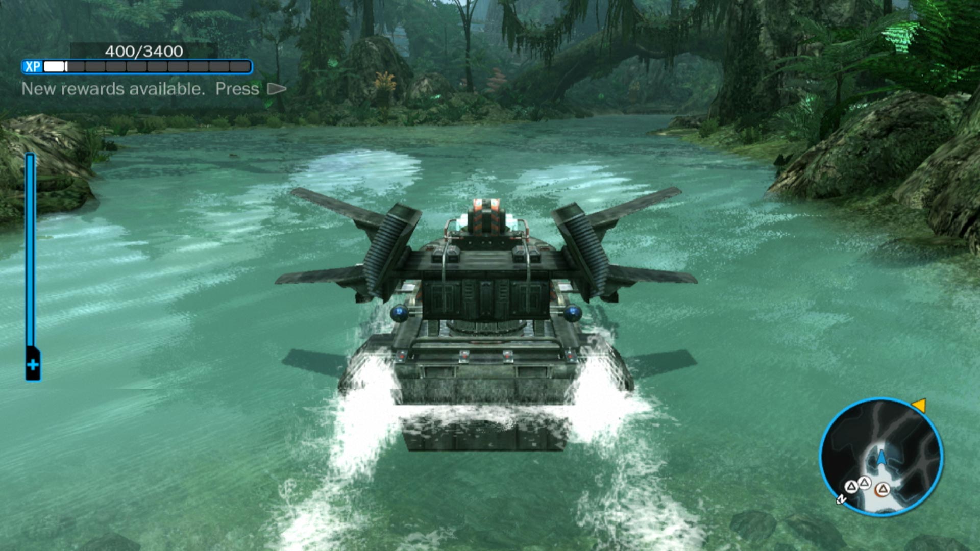 Avatar The Game PS3 gator boat vehicle