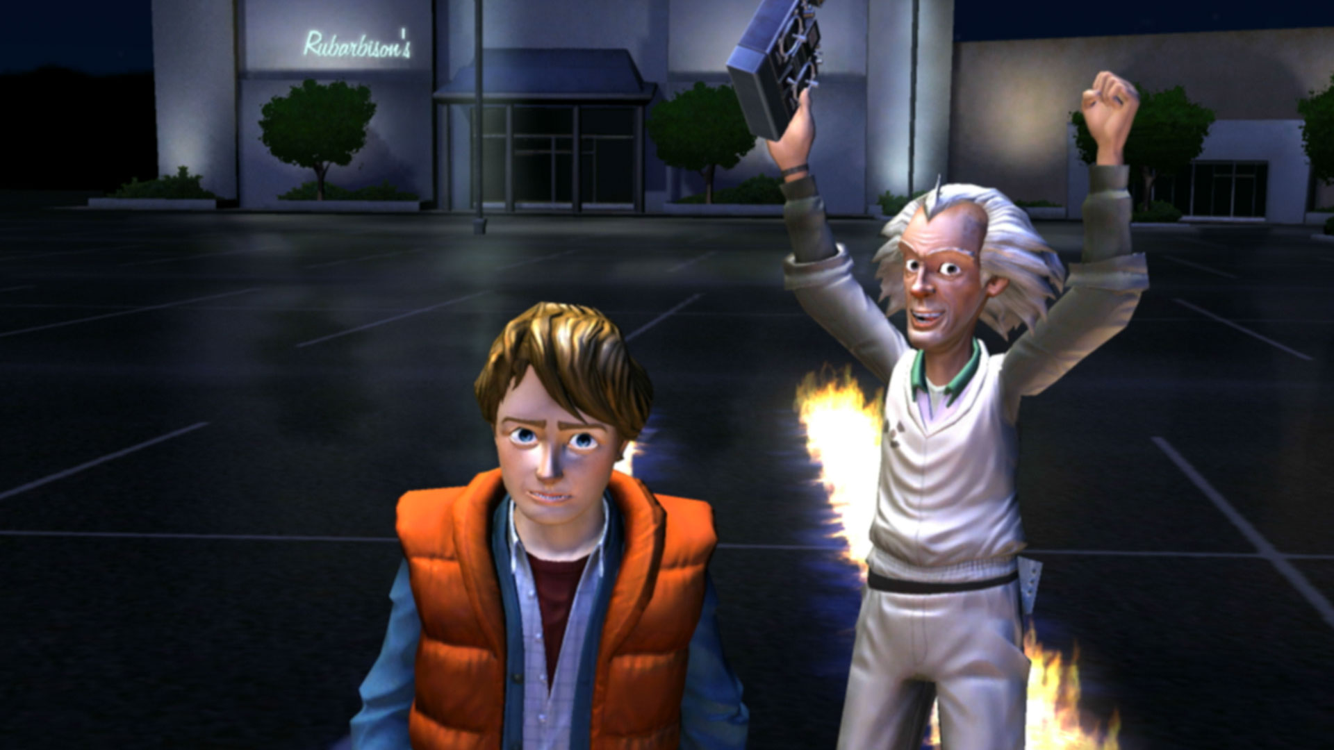 Back to the Future The Game PS3 screenshot