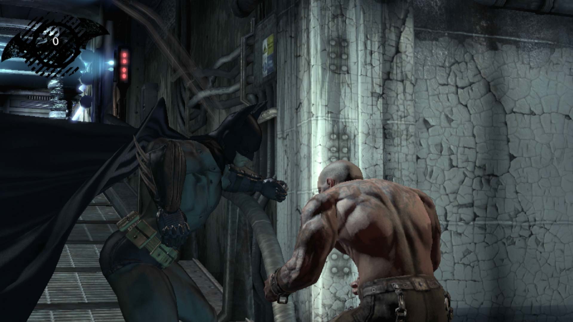 Batman Arkham Asylum PS3 melee fighting gameplay