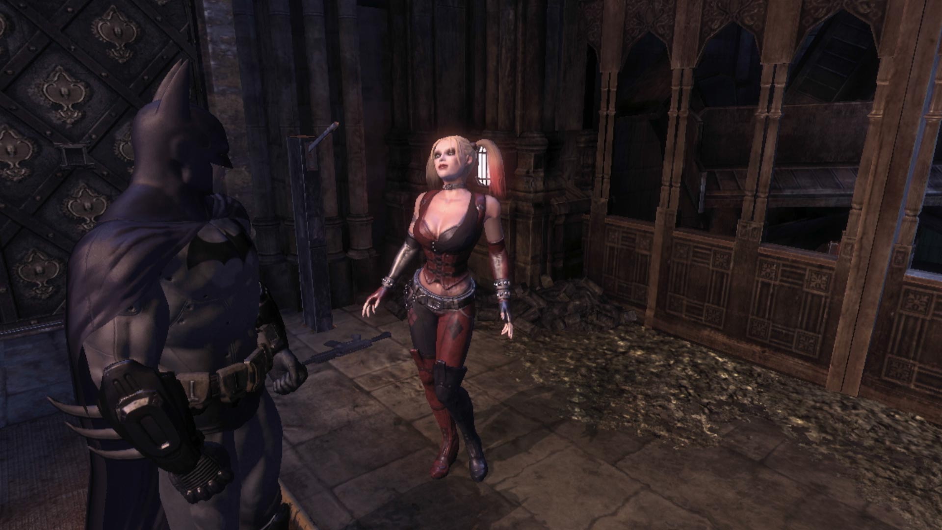 Batman Arkham City PS3 harley quinn character