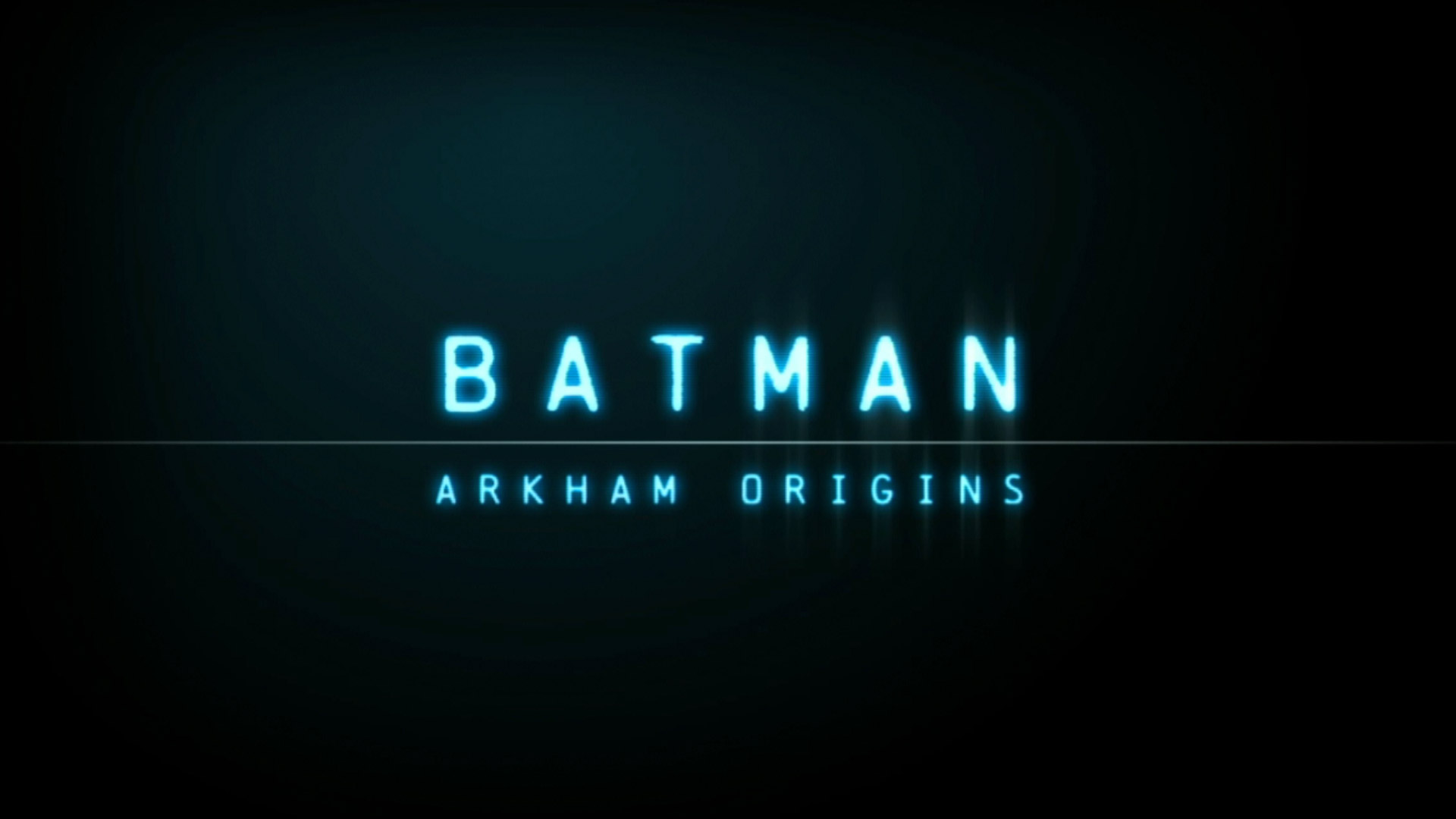 Batman Arkham Origins PS3 game logo title