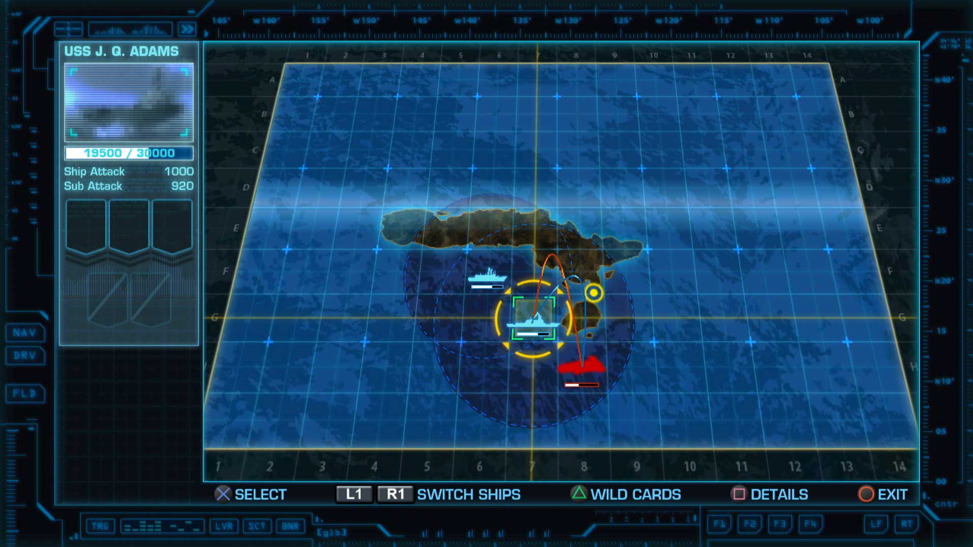 Battleship PS3 battle command batcom screen attack