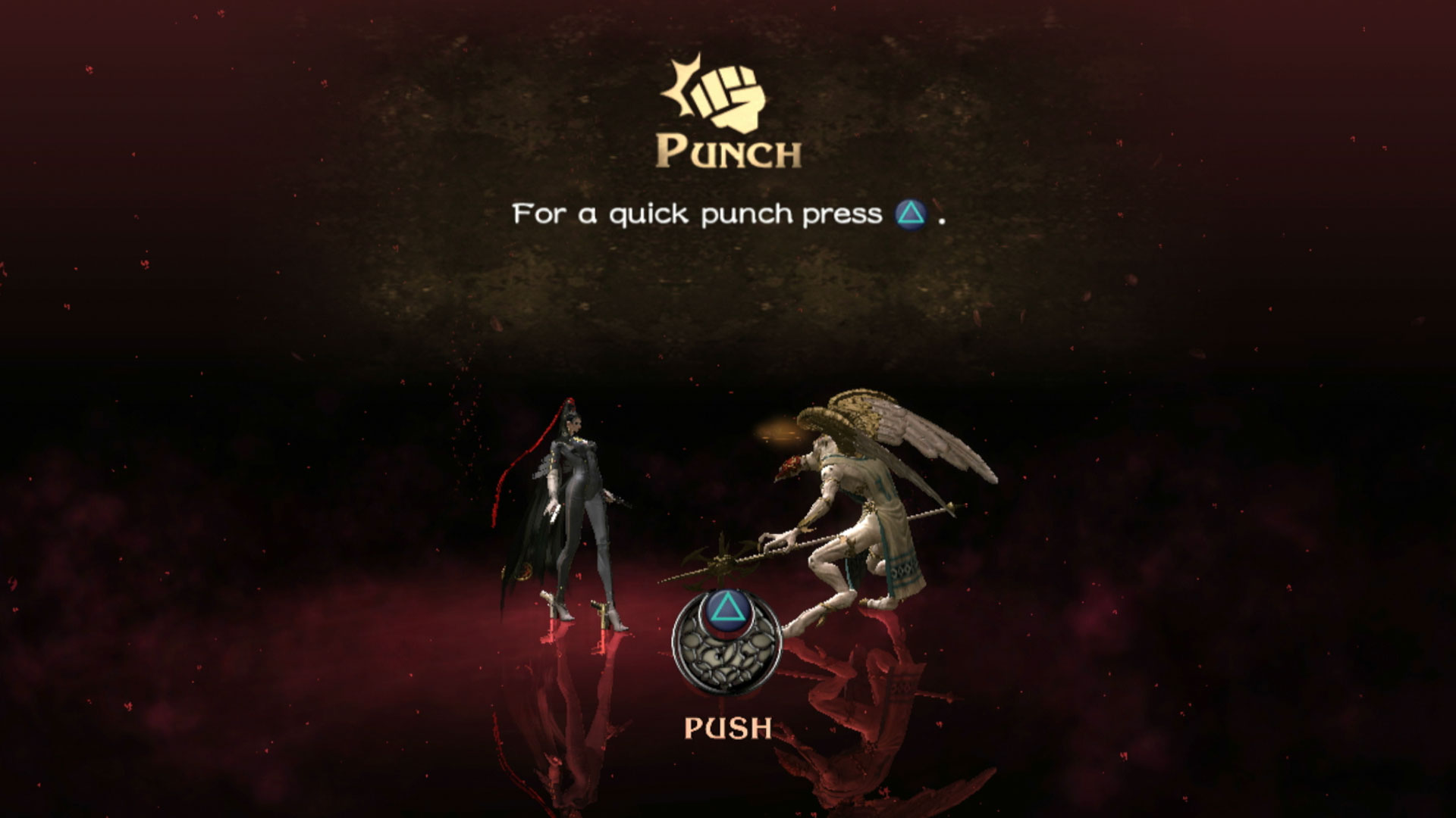 Bayonetta PS3 practice training punch