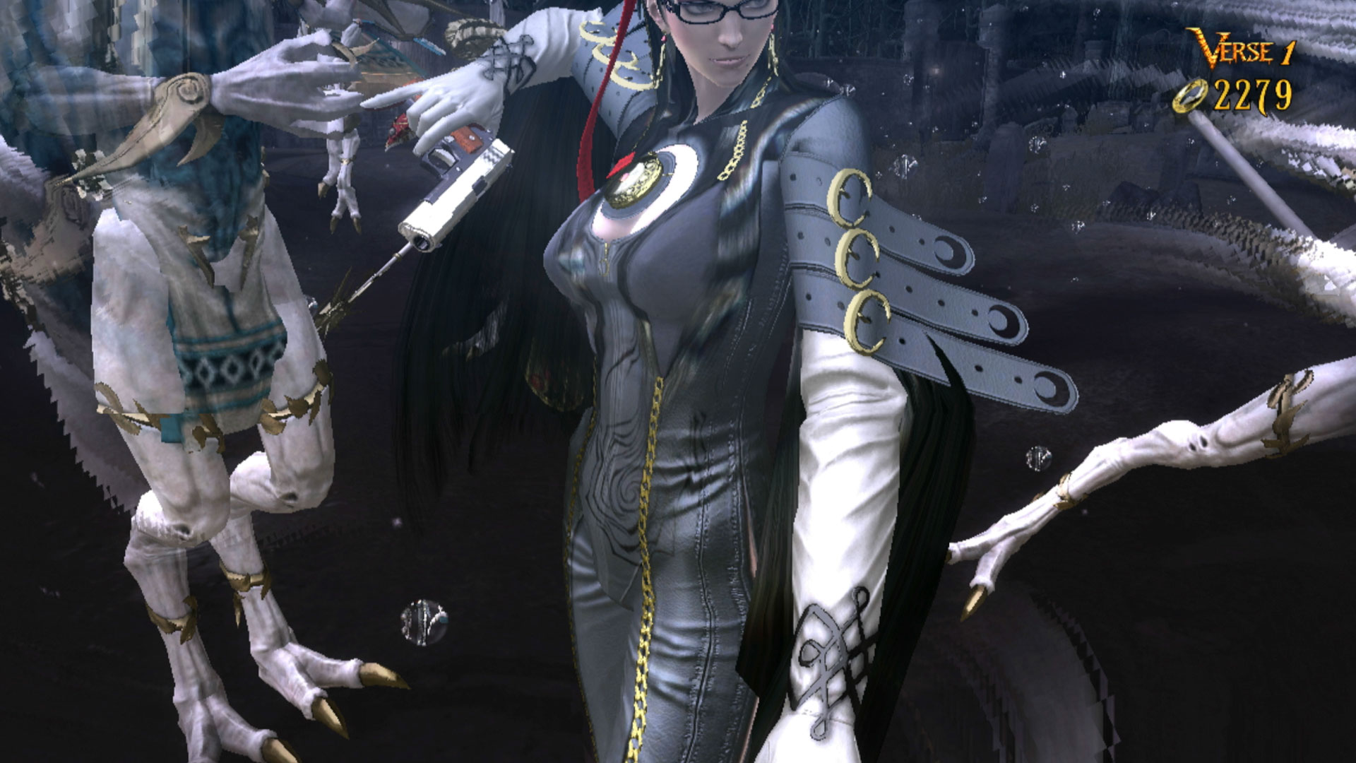 Bayonetta PS3 protagonist body angels