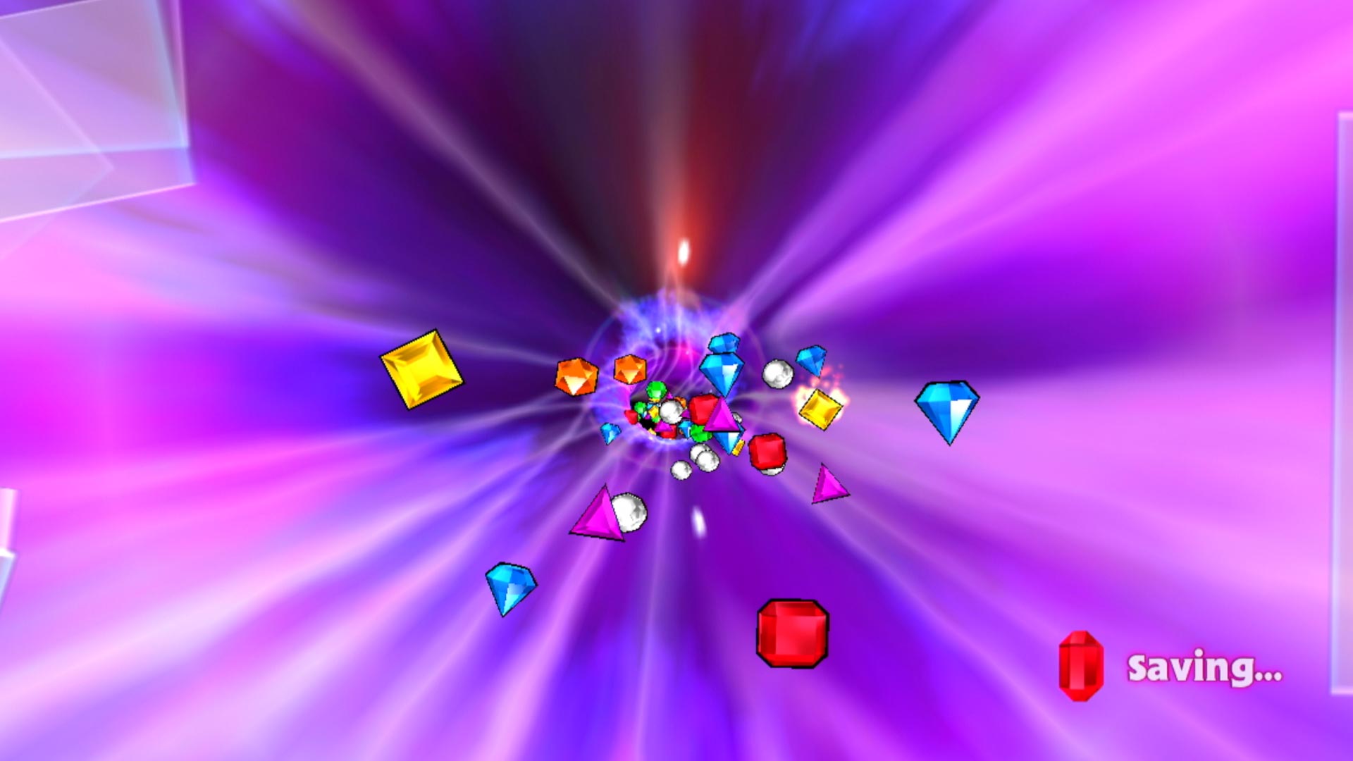 Bejeweled 3 PS3 warping cutscene 1