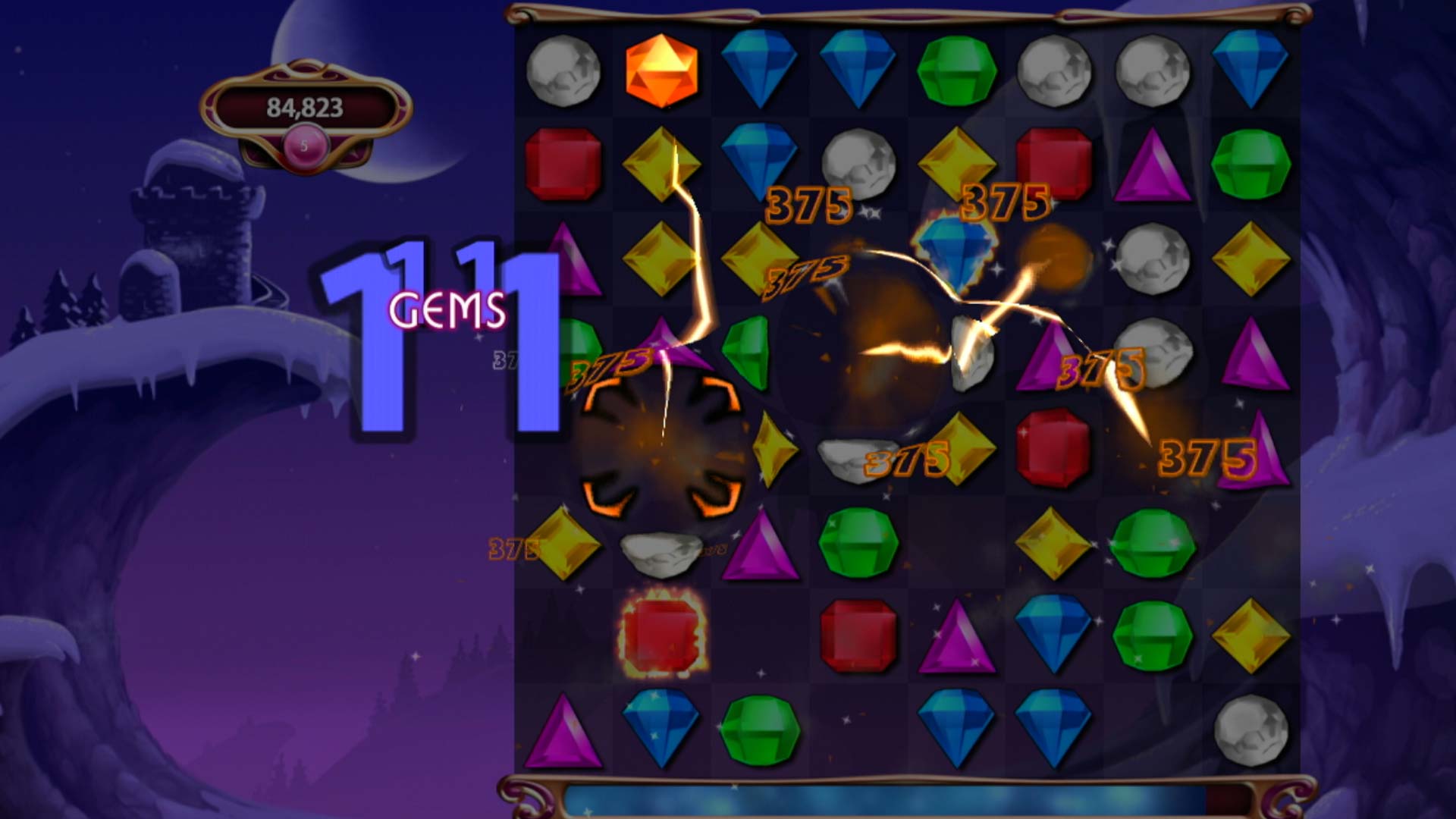 Bejeweled 3 PS3 hypercube 11 gems