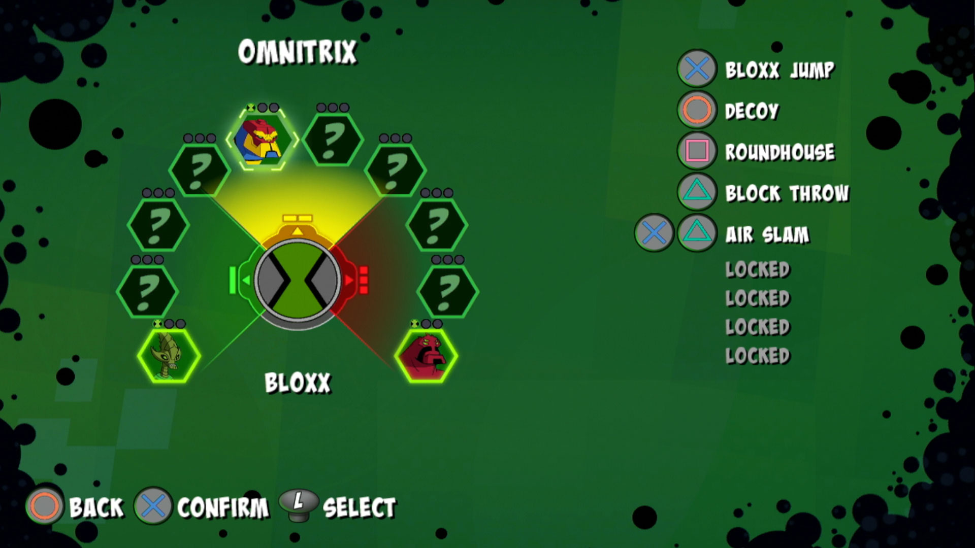 Ben 10 Omniverse 2 PS3 omnitrix information