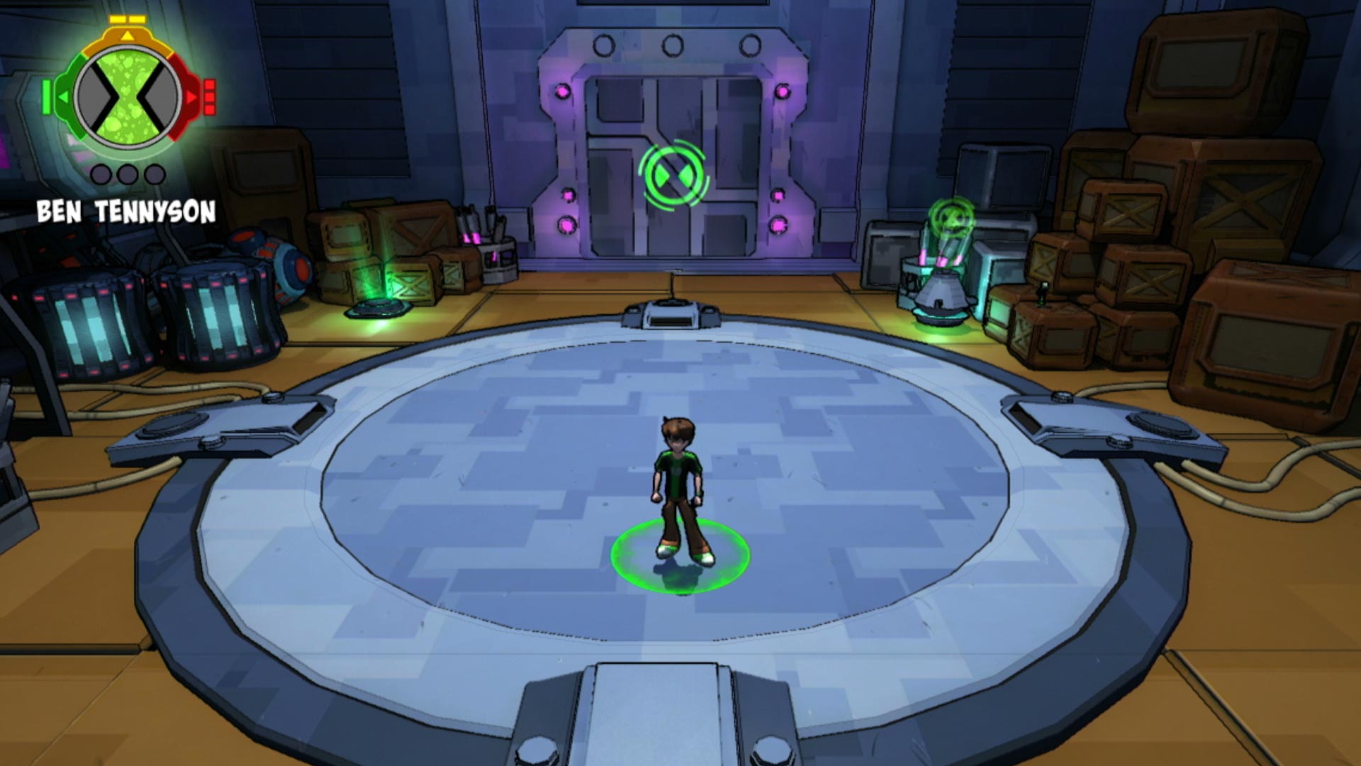 Ben 10 Omniverse 2 PS3 azumuth location