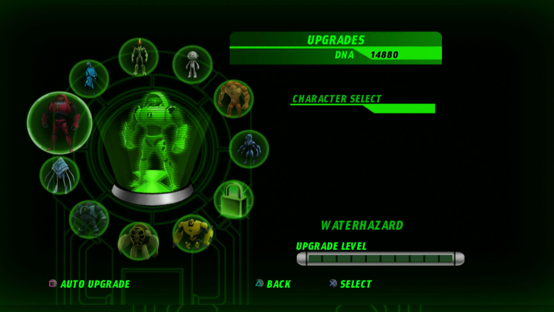 Ben 10 Ultimate Alien Cosmic Destruction PS3 all alien forms game