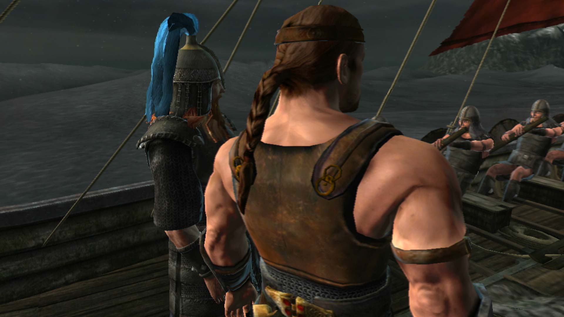 Beowulf The Game PS3 boat conversation