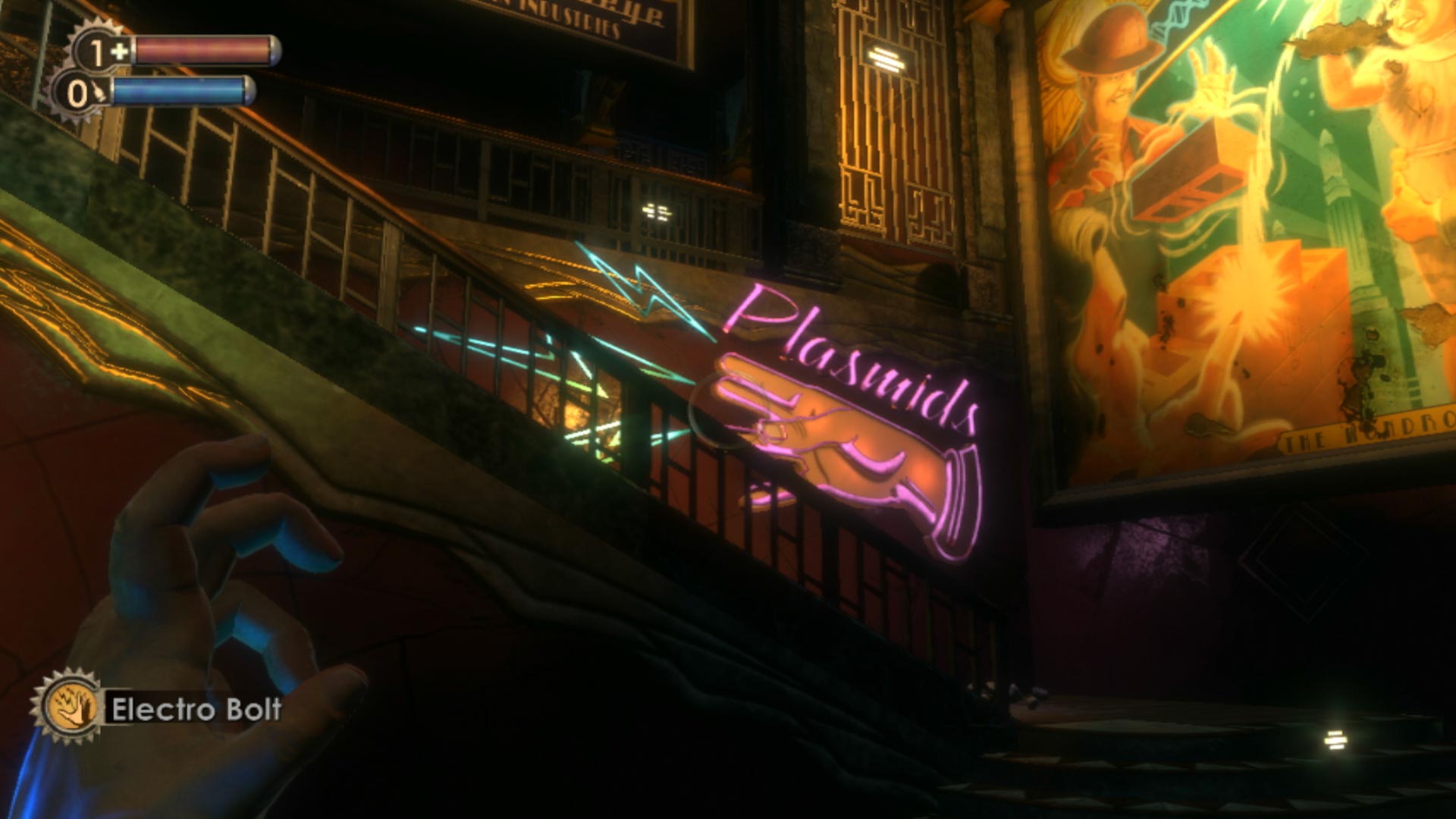 BioShock PS3 plasmids sign