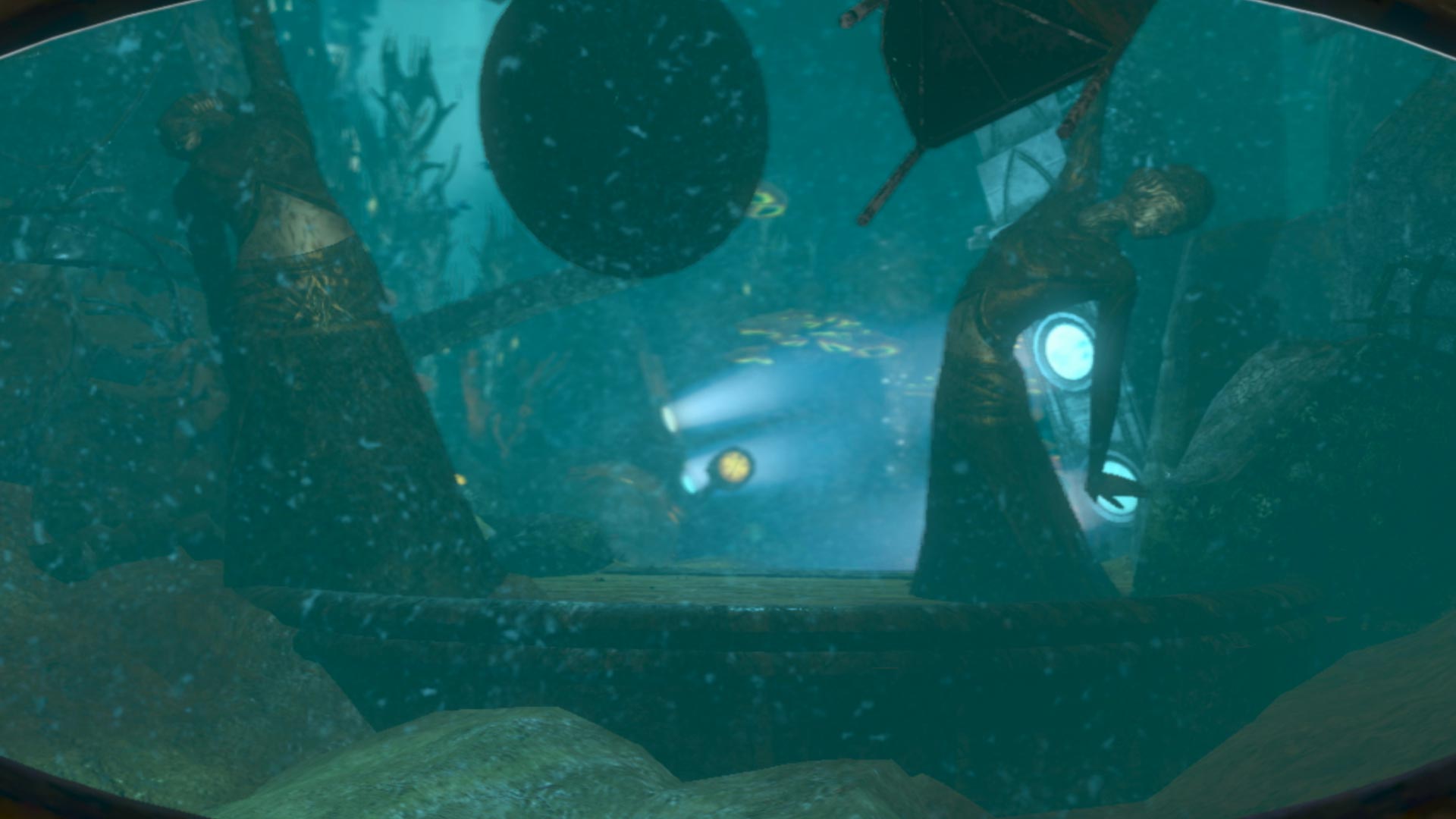 BioShock 2 PS3 underwater walking suit