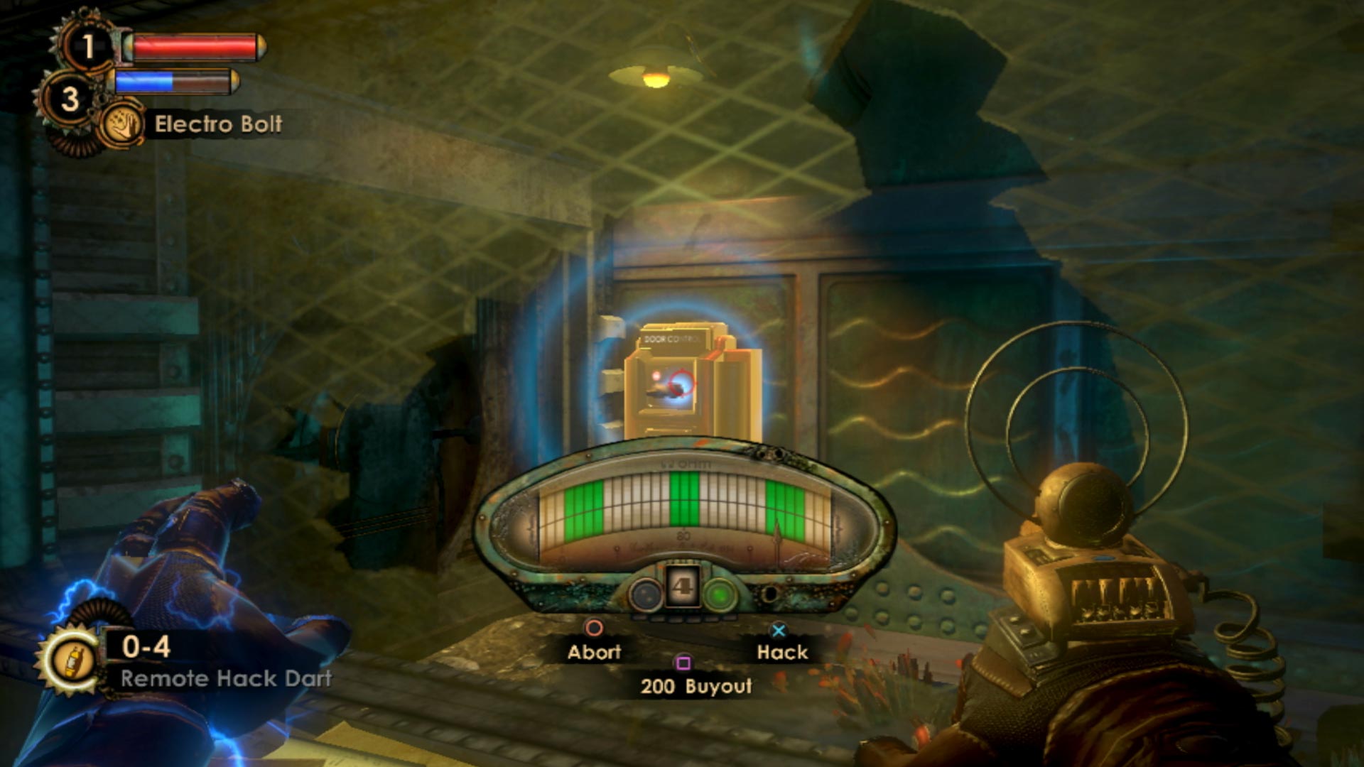 BioShock 2 PS3 remote hack dart using