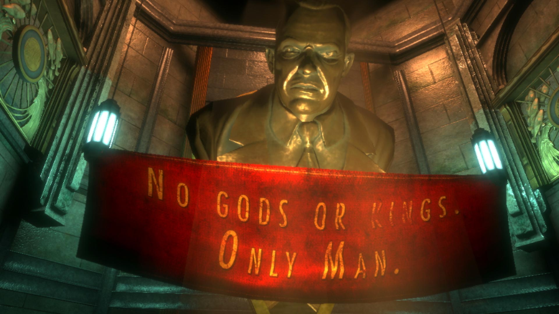 BioShock PS3 no god or kings only man