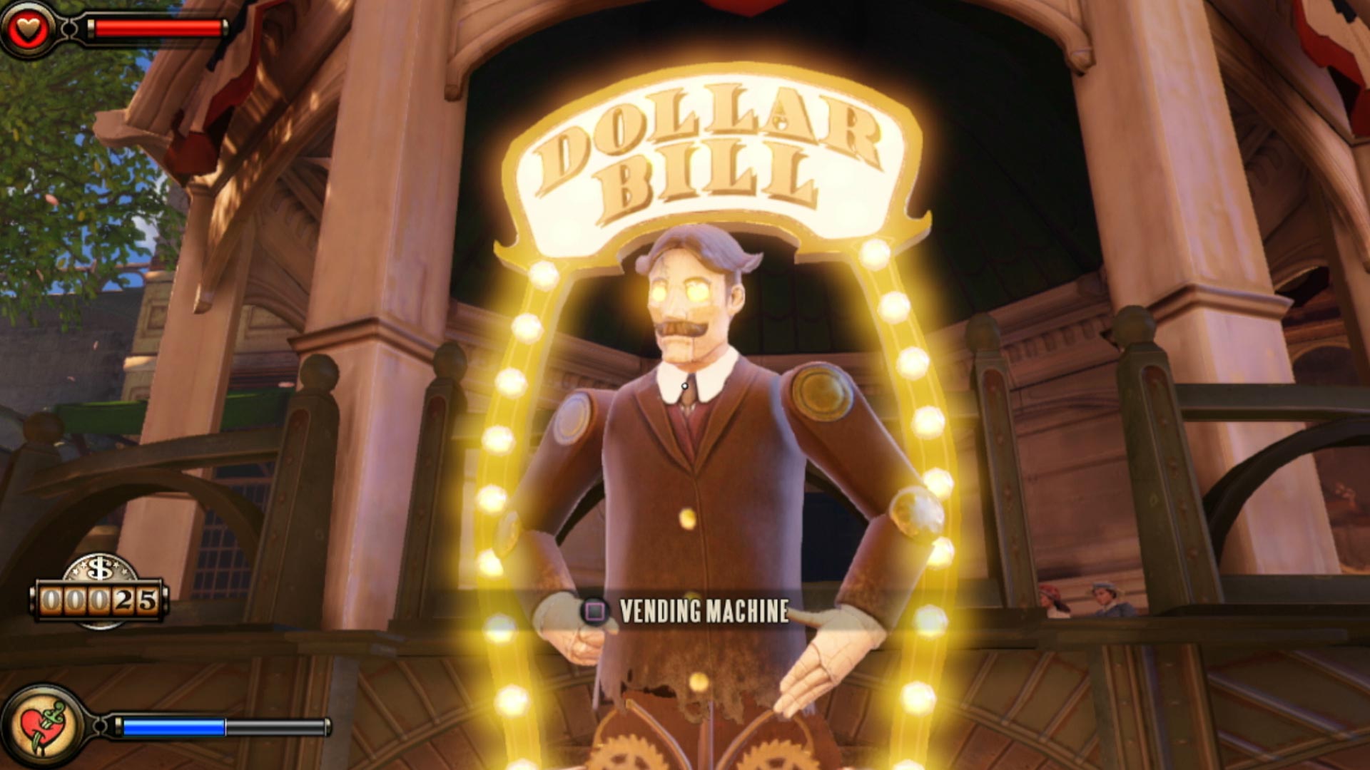 BioShock Infinite PS3 dollar bill machine