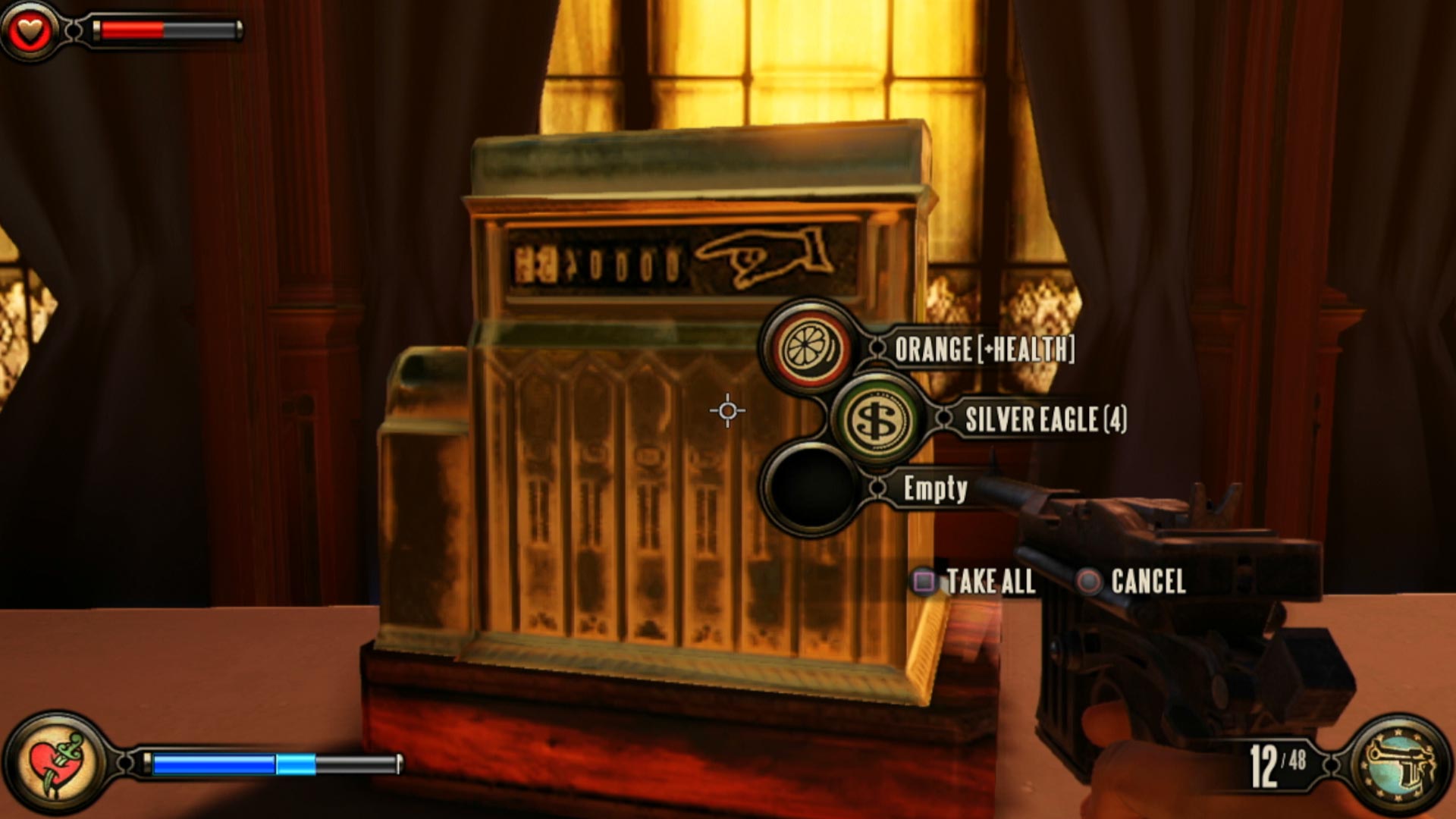 BioShock Infinite PS3 cash register contents