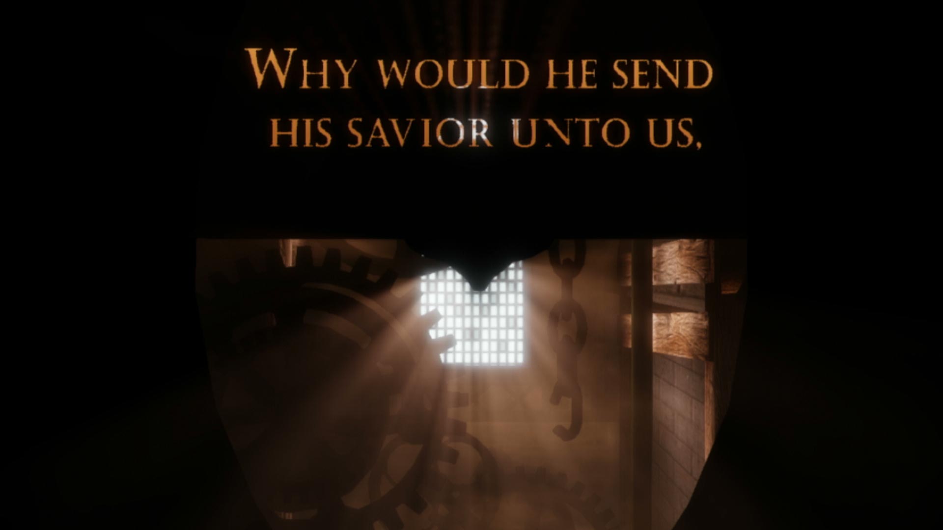 BioShock Infinite PS3 why would he send his savior unto us