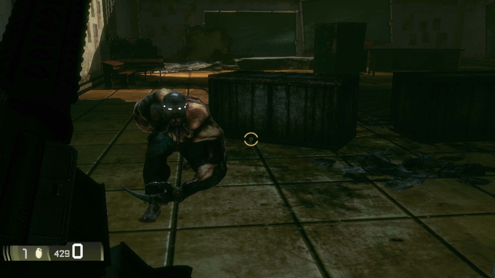 BlackSite Area 51 PS3 creature enemy running