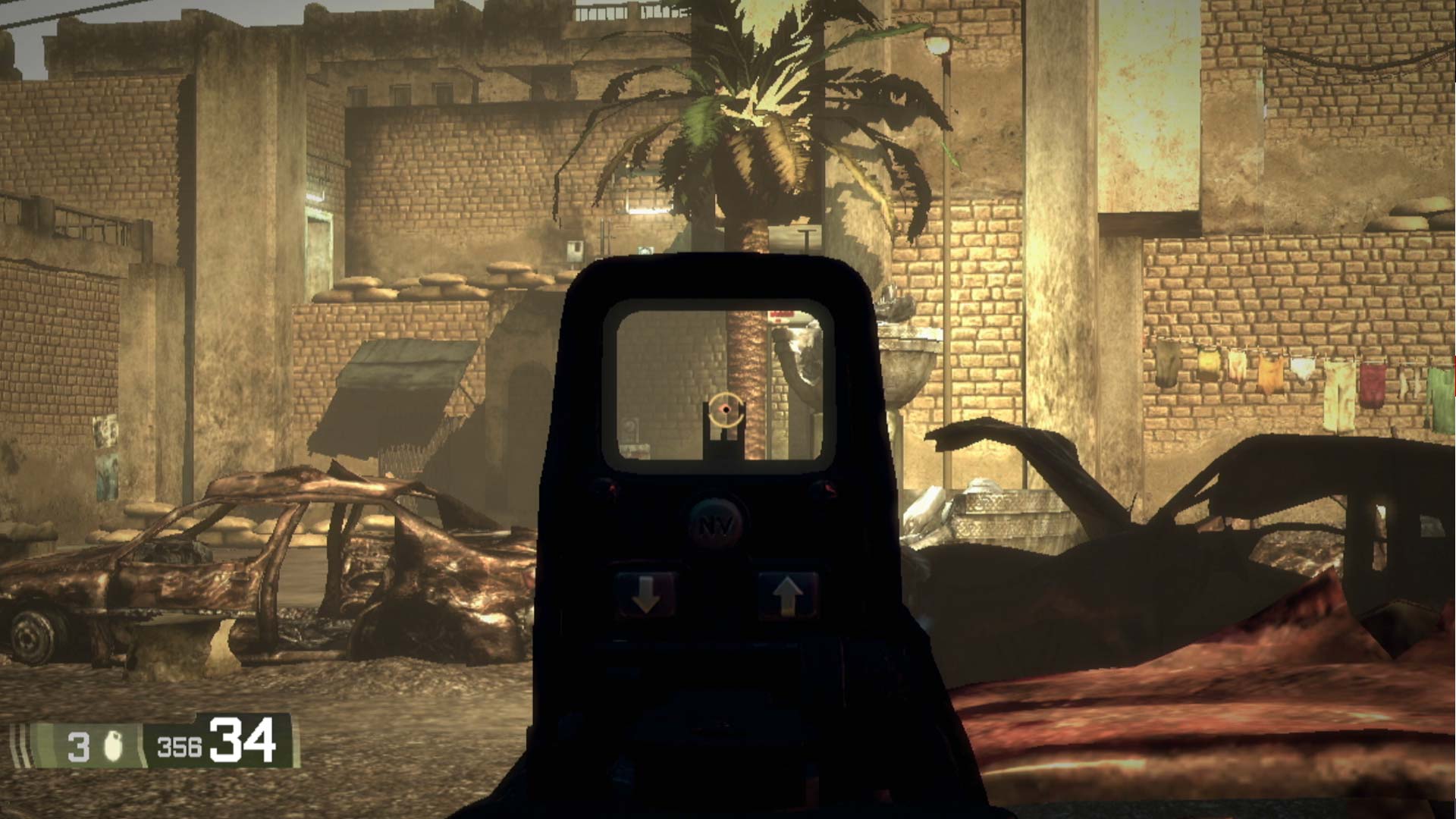 BlackSite Area 51 PS3 aiming gun scope