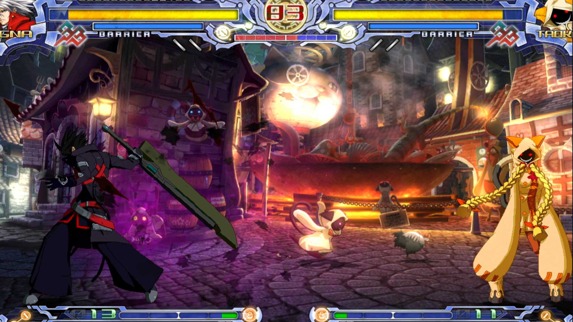 BlazBlue Calamity Trigger PS3 fighting taokaka