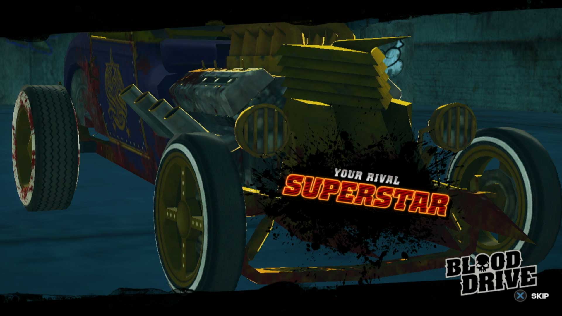 Blood Drive PS3 superstar Rot Rod vehicle