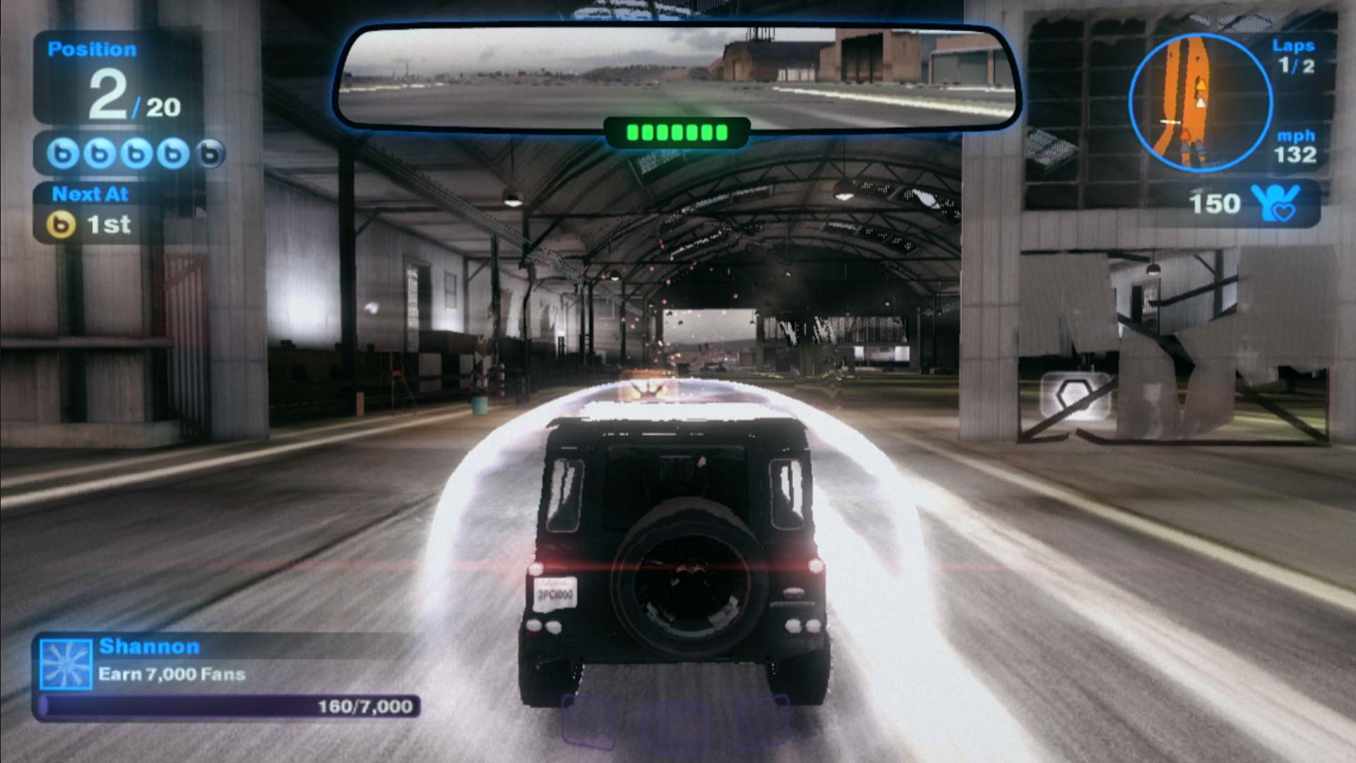 Blur PS3 screenshot range rover shield on