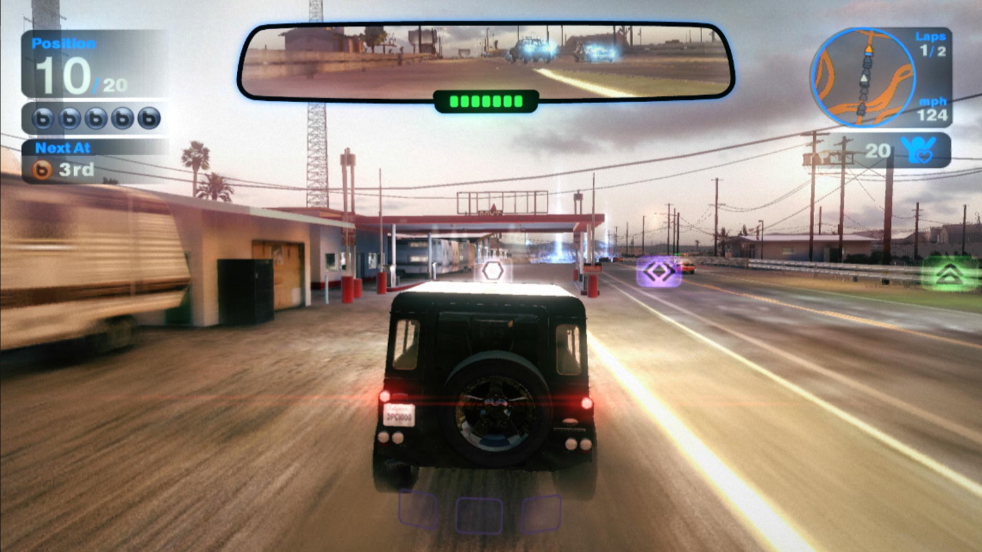 Blur PS3 screenshot range rover gameplay driving