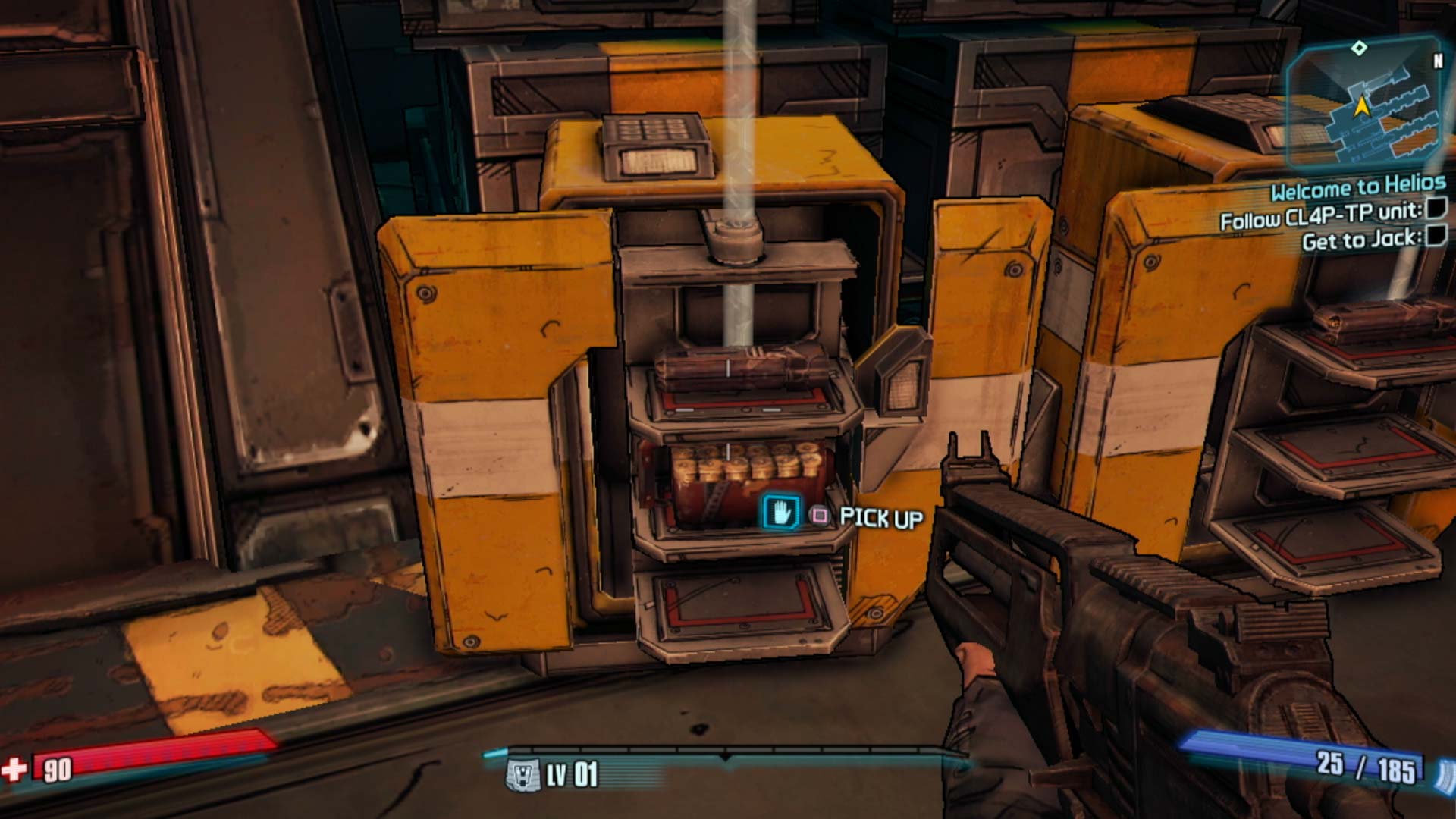 Borderlands The Pre-Sequel PS3 pick-up ammo loot