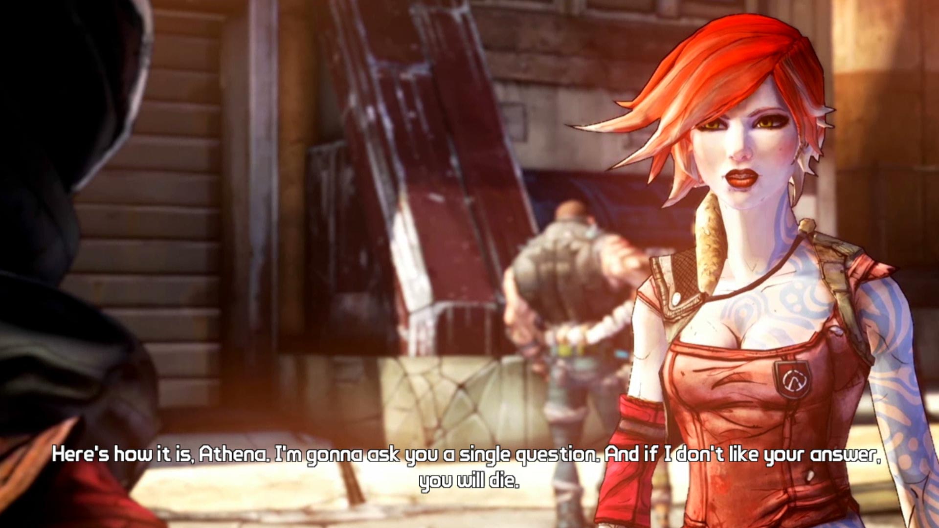 Borderlands The Pre-Sequel PS3 cutscene women girl