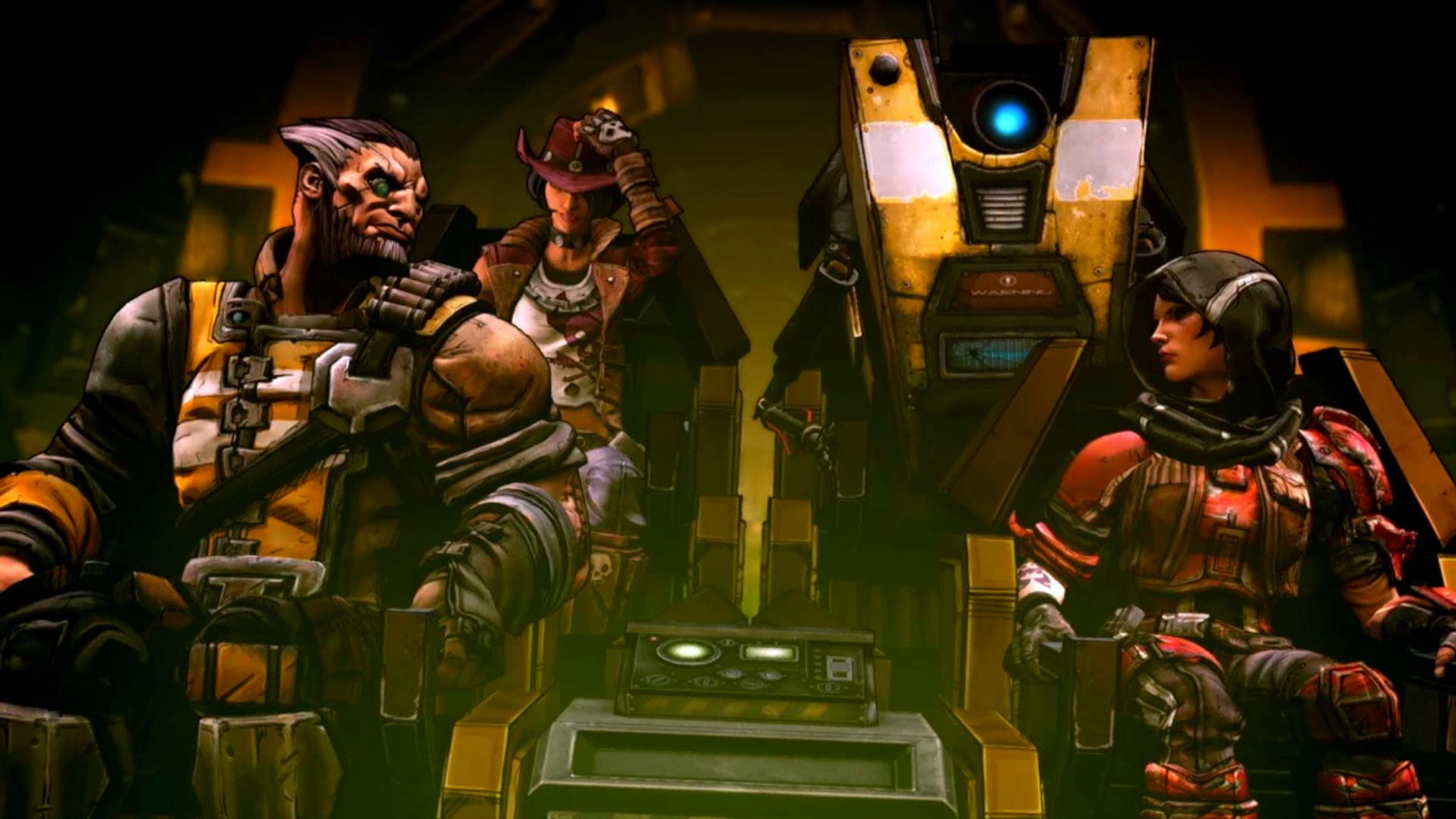 Borderlands The Pre-Sequel PS3 crew team together