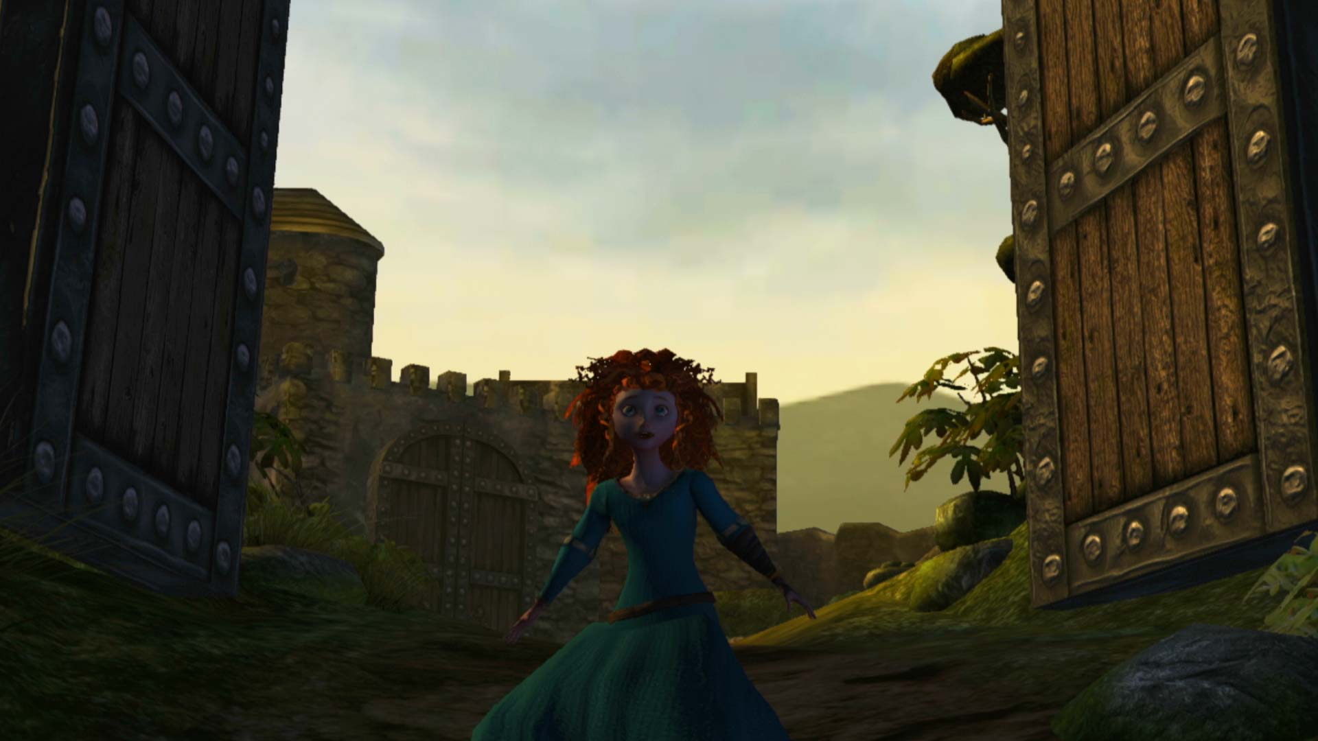 Brave Video Game PS3 Merida cutscene