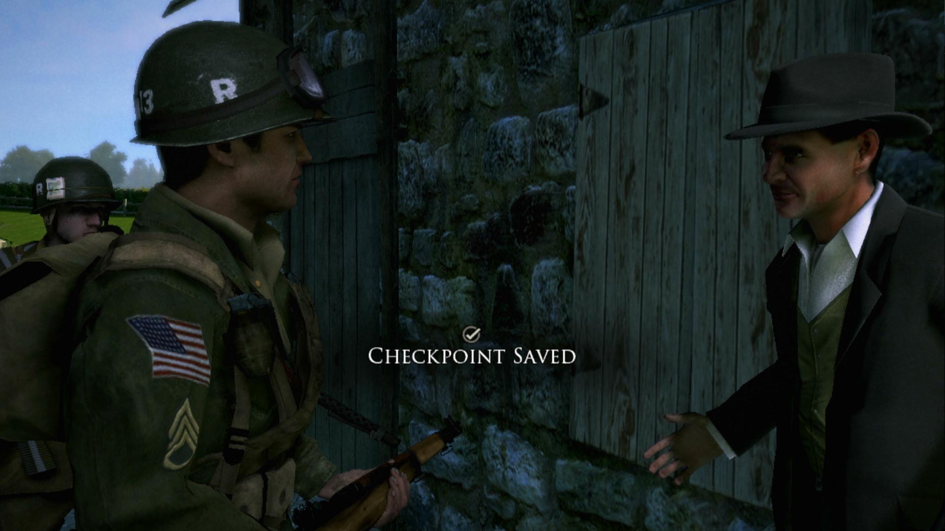 Brothers in Arms Hells Highway PS3 checkpoint saved screenshot