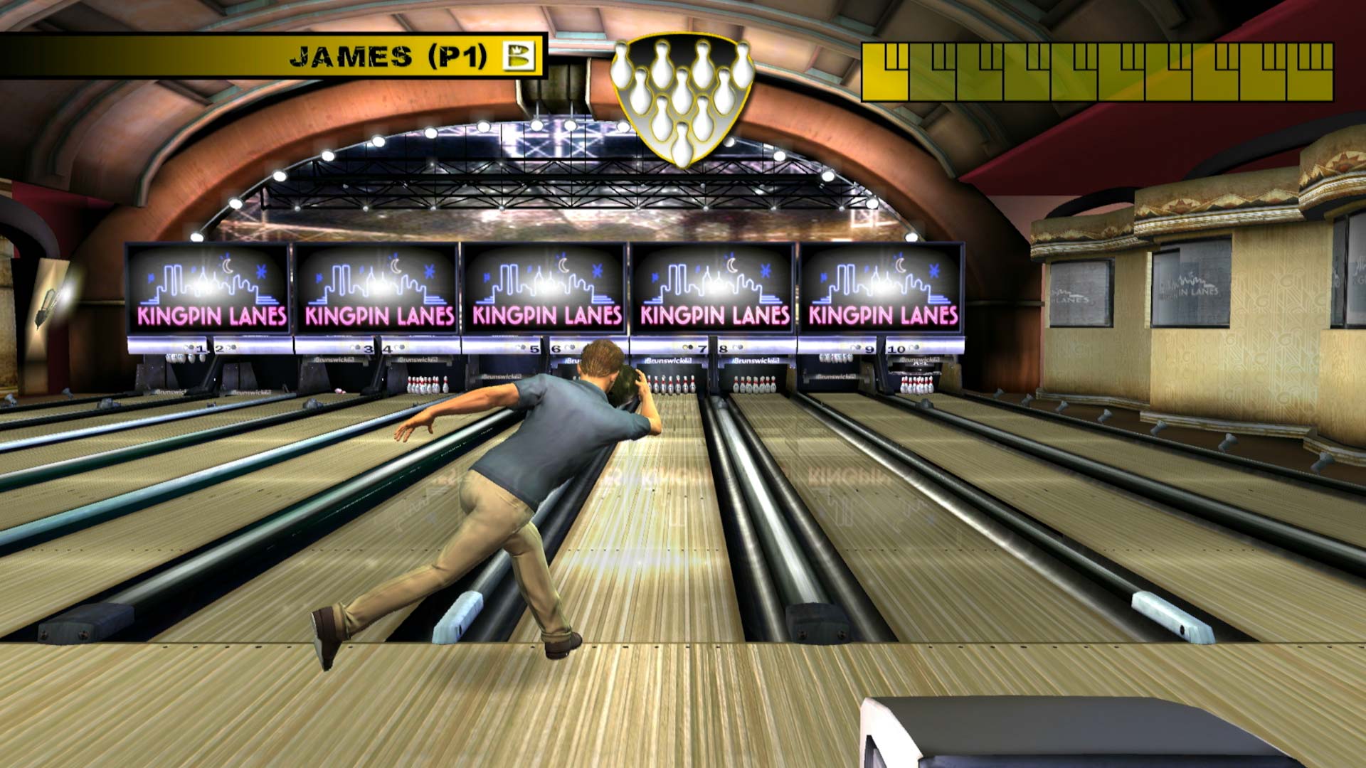 Bruswick Pro Bowling PS3 swing