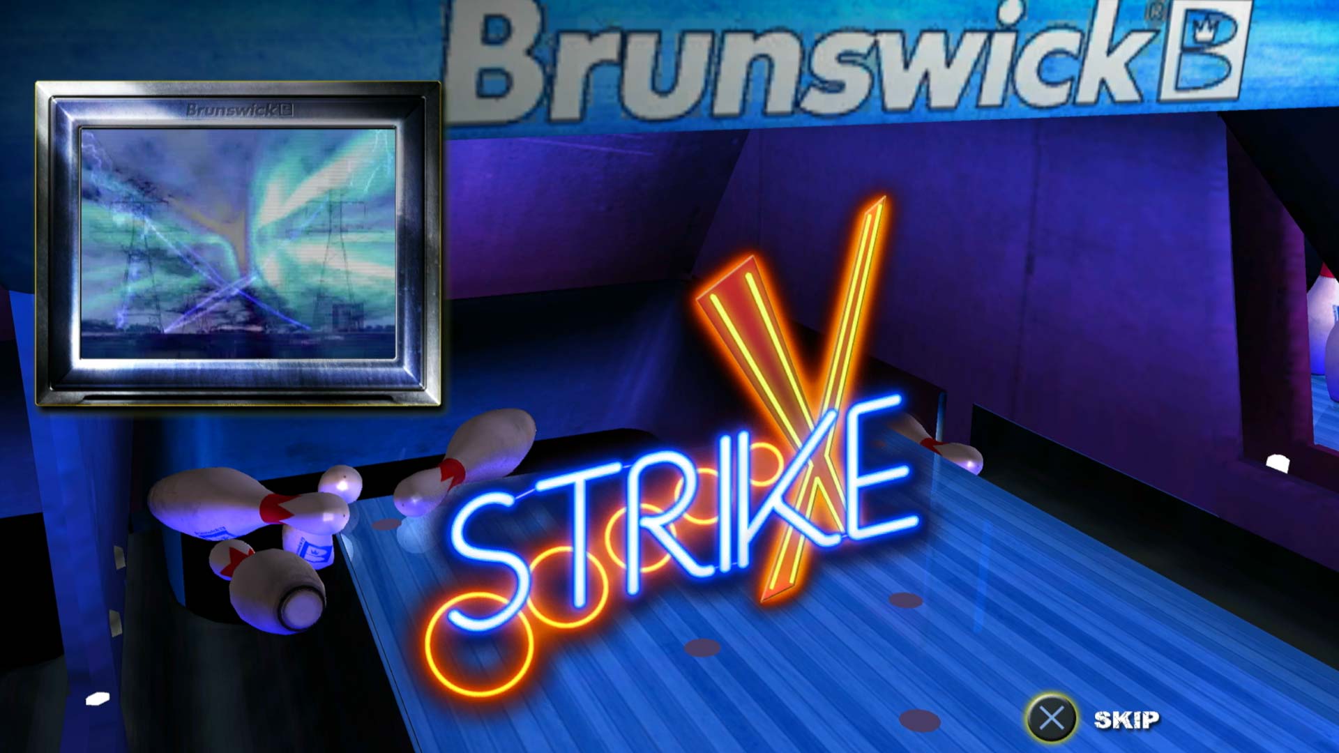 Bruswick Pro Bowling PS3 strike achieved