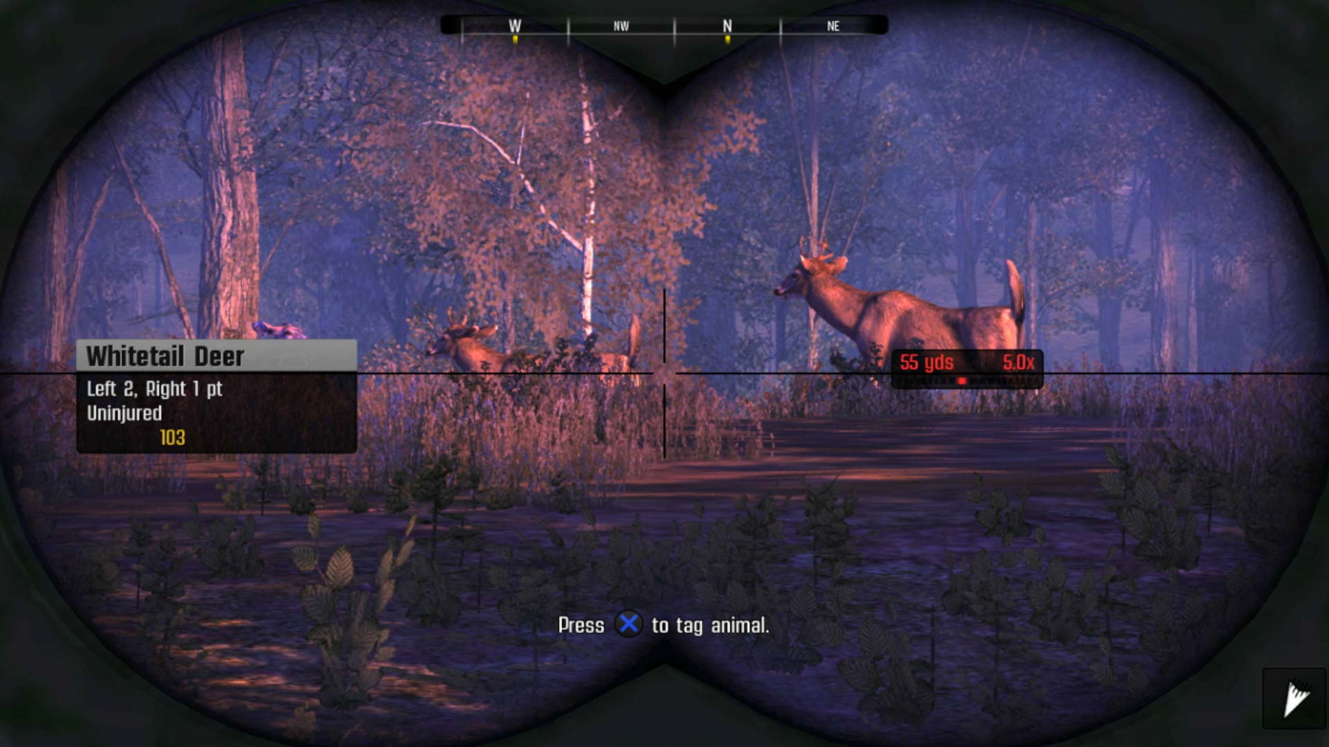 Cabelas Big Game Hunter Pro Hunts PS3 binoculars screenshot