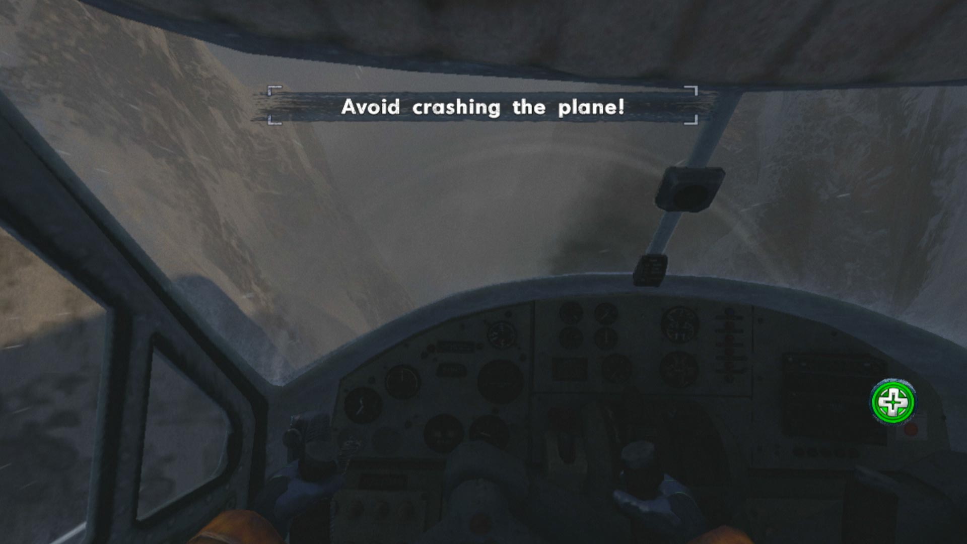 Cabela's Survival Shadows of Katmai PS3 avoid crashing plane gameplay