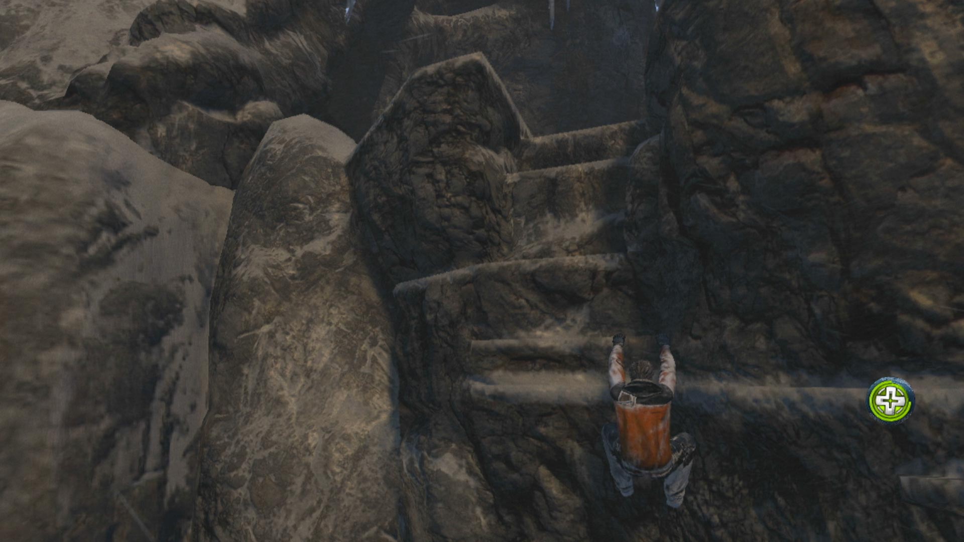 Cabela's Survival Shadows of Katmai PS3 climbing cliff gameplay