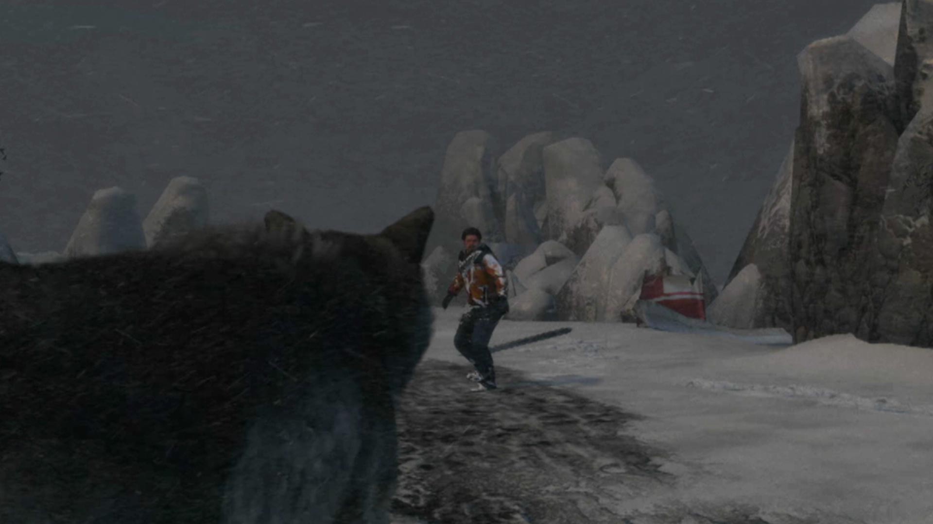 Cabela's Survival Shadows of Katmai PS3 wolf dangerous