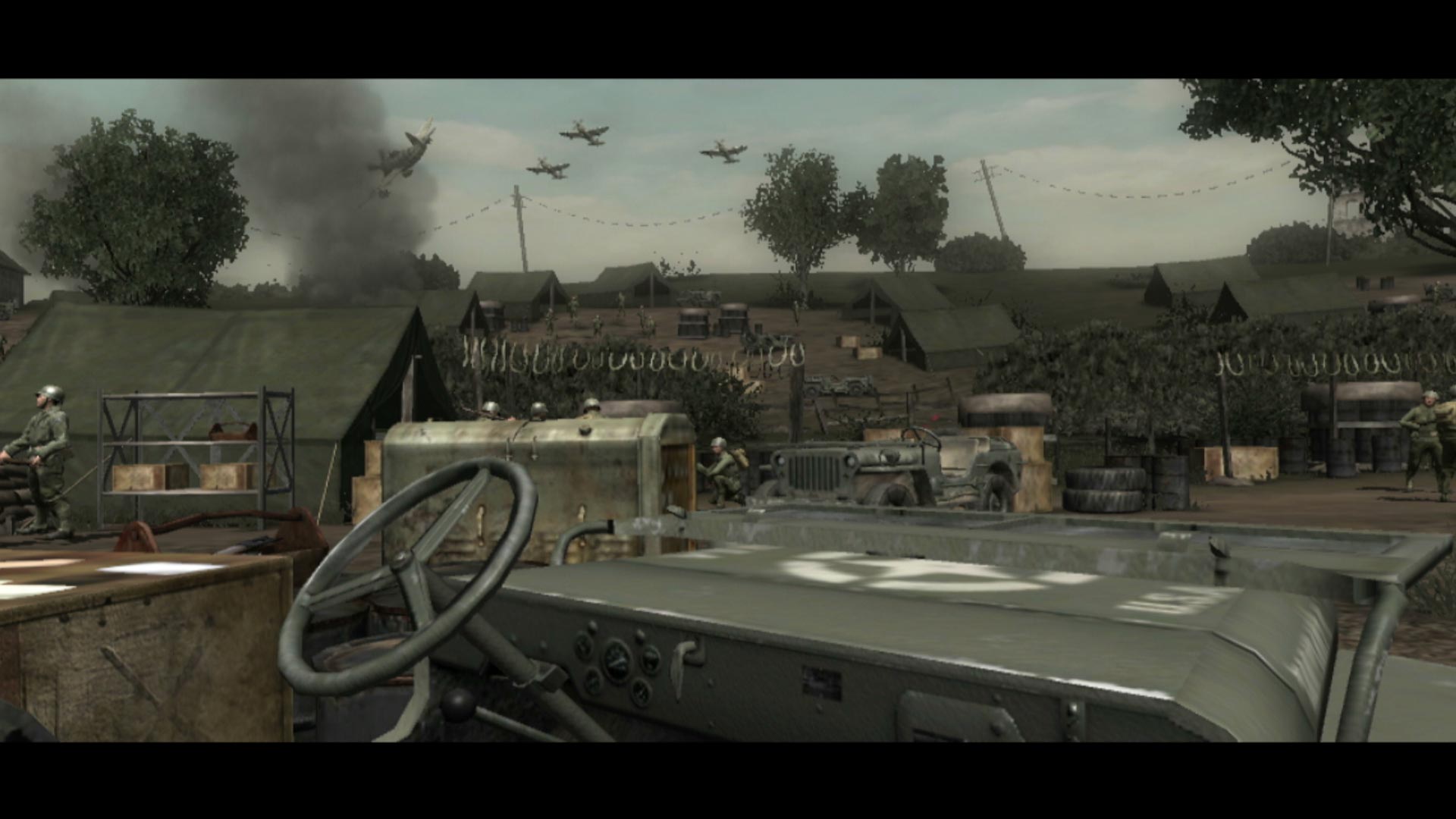 Call of Duty 3 PS3 army base