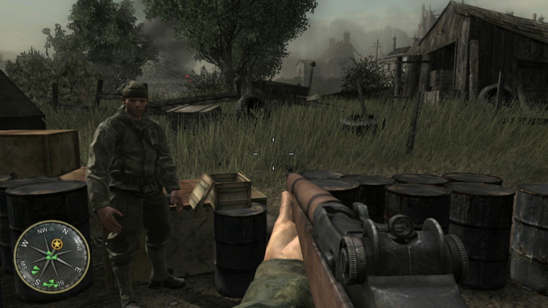 Call of Duty 3 PS3 target training practice