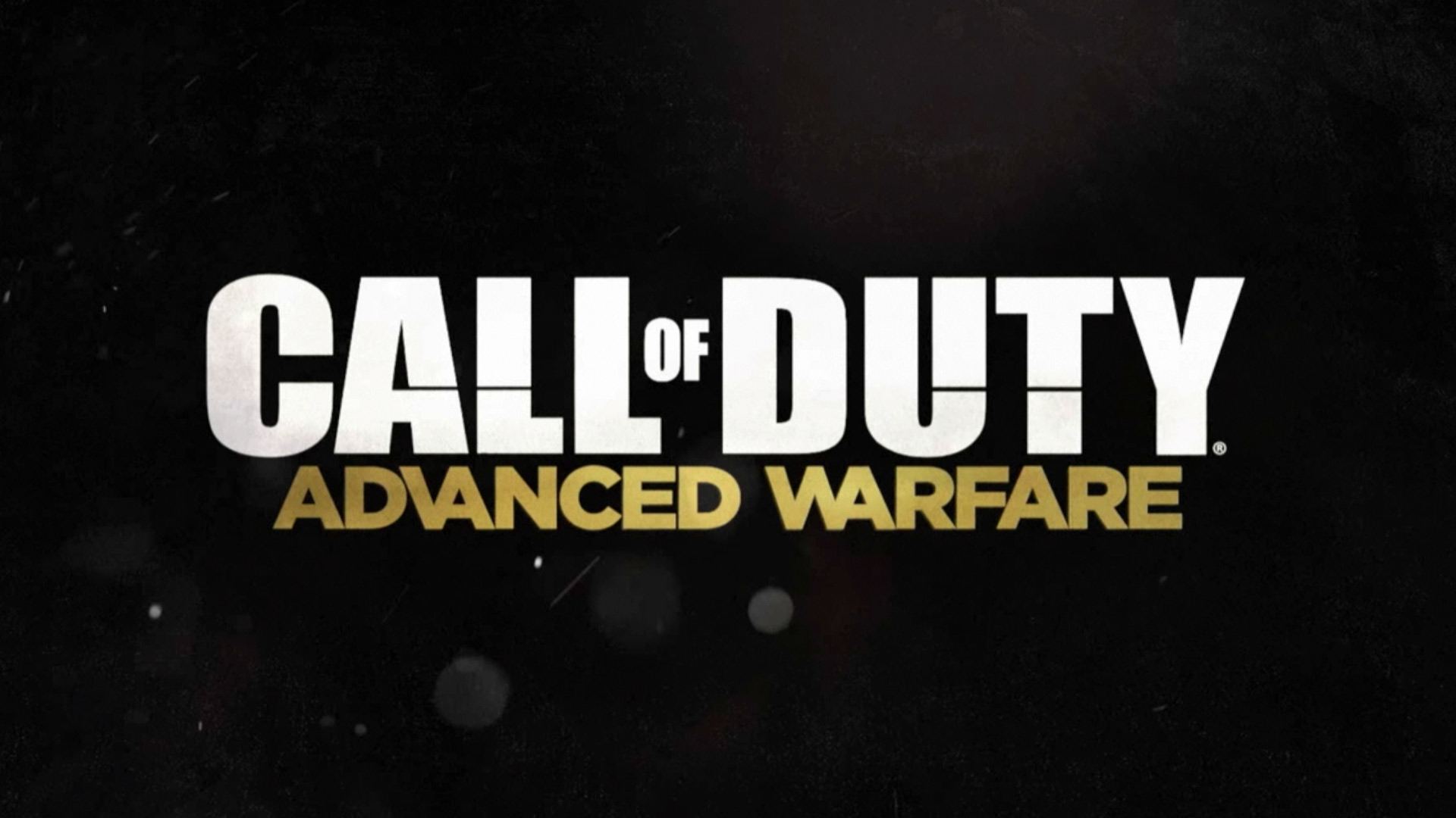 Call of Duty Advanced Warfare PS3 game title logo