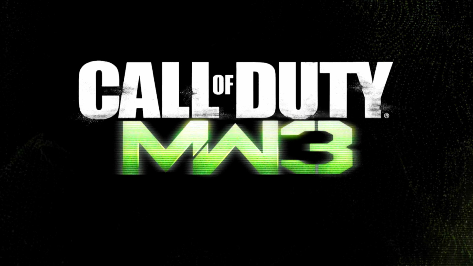 Call of Duty Modern Warfare 3 PS3 game logo title