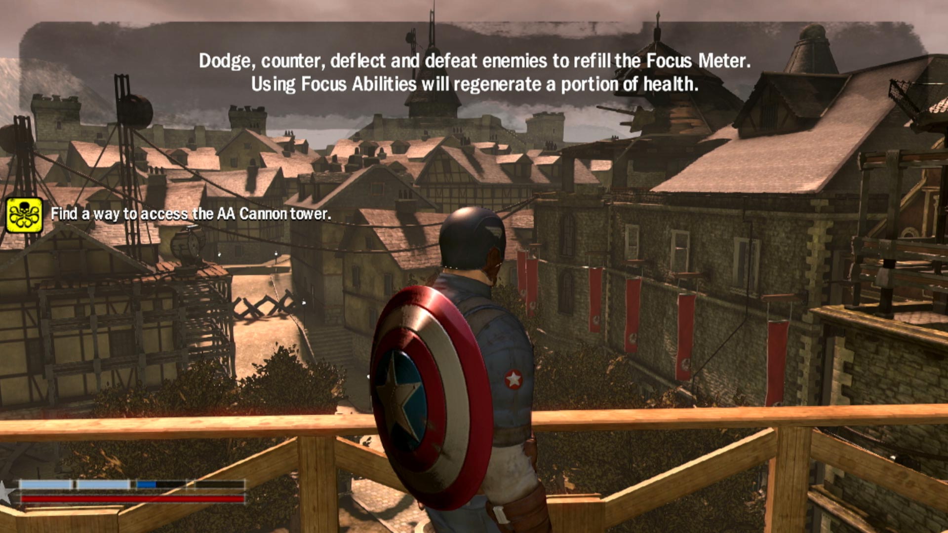 Captain America Super Soldier PS3 gameplay screenshot